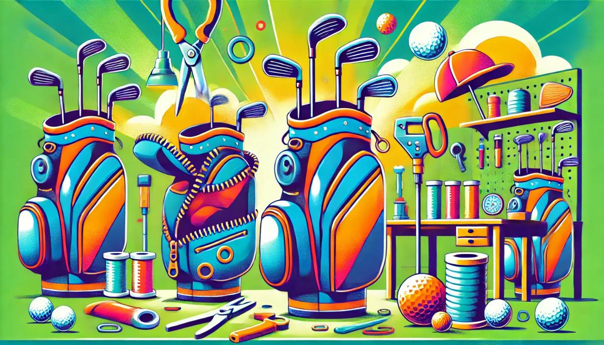 ゴルフバッグ修理おすすめ!ファスナーから撥水加工まで完全ガイド