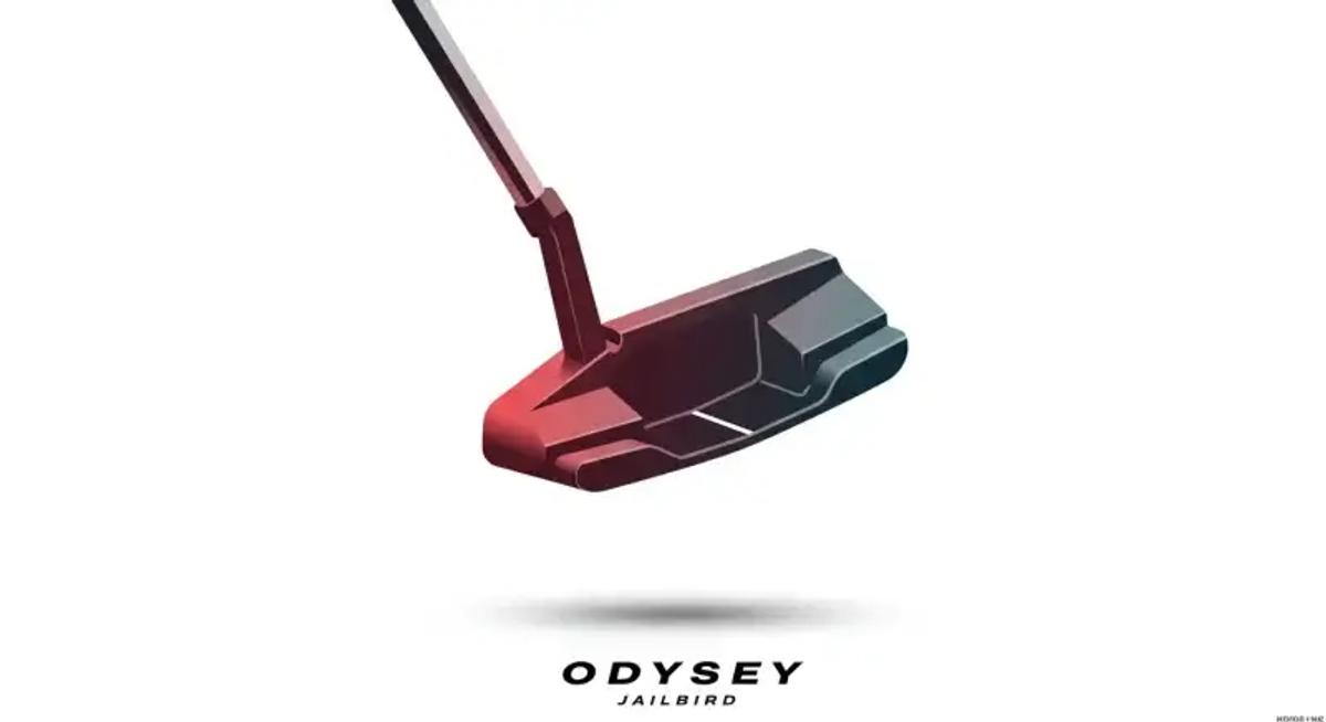 オデッセイ ジェイルバードパターを象徴的に描いた抽象イラスト。大型ヘッドのシルエットと滑らかな色彩が革新性と安定感を表現。端にロゴ。