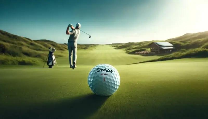 タイトリストProV1とプロゴルファー
