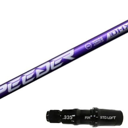 RusTick テーラーメイド用互換品スリーブ付き スピーダー NX バイオレット ヴァイオレット SPEEDER NX VIOLET 日本仕様