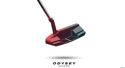 オデッセイ ジェイルバードパターを象徴的に描いた抽象イラスト。大型ヘッドのシルエットと滑らかな色彩が革新性と安定感を表現。端にロゴ。