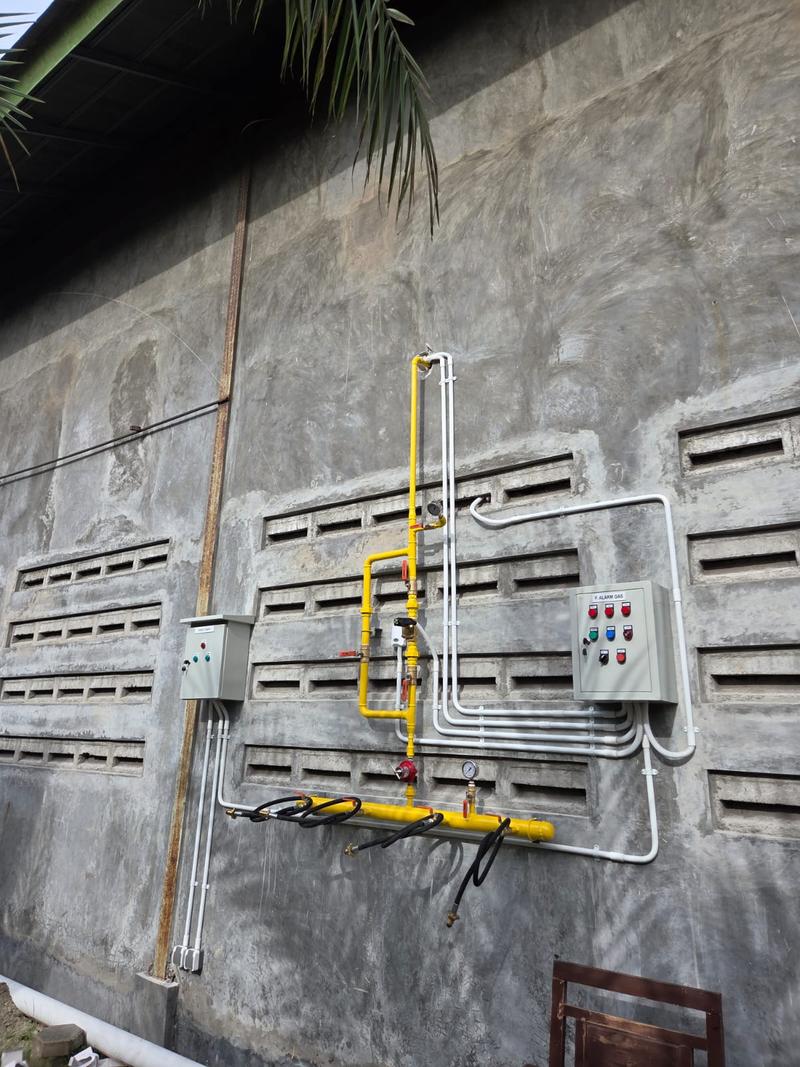 Instalasi Hood Ducting & Pipa Gas view 3