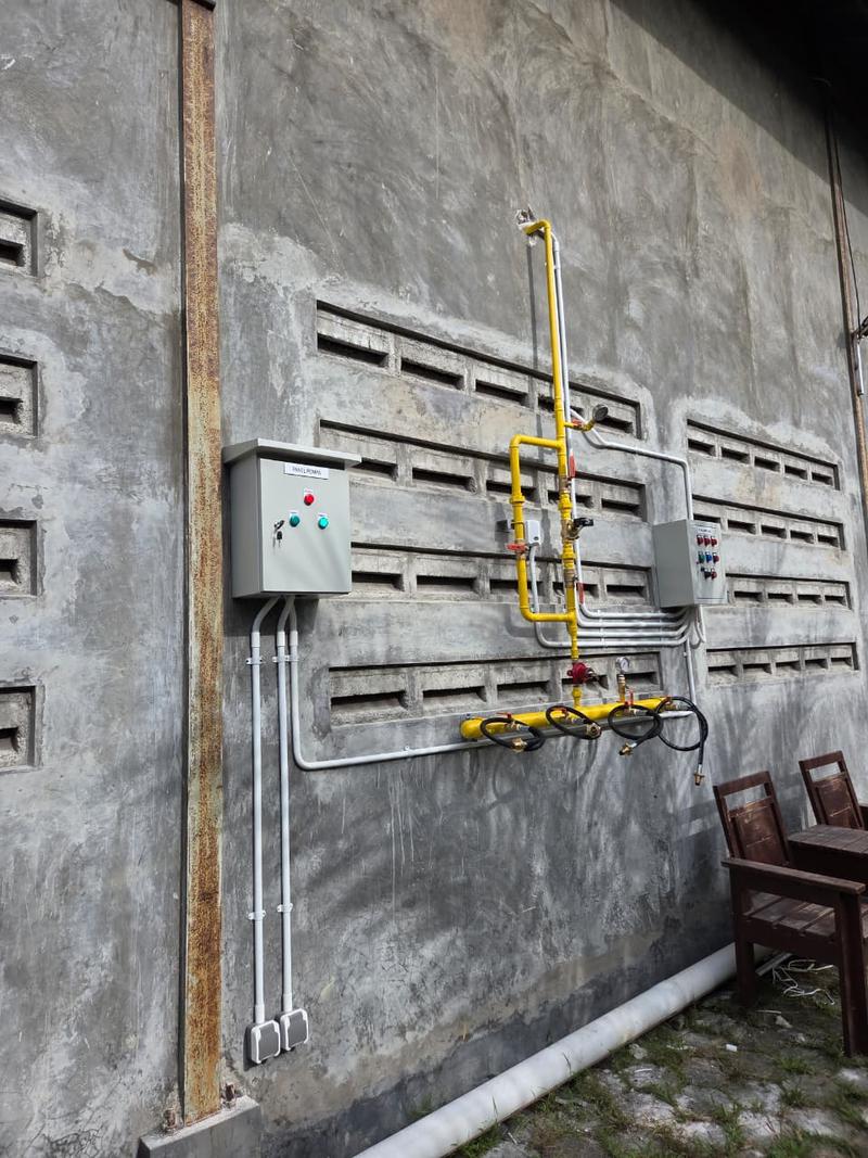 Instalasi Hood Ducting &  Pipa Gas view 4