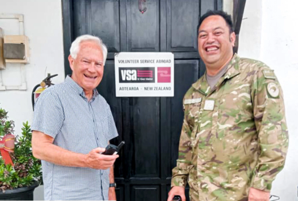 Pick up where you left off—Volunteer Returns to Timor-Leste to Continue Working with the Partner Organisation Pick up where you left off—Volunteer Returns to Timor-Leste to Continue Working with the Partner Organisation