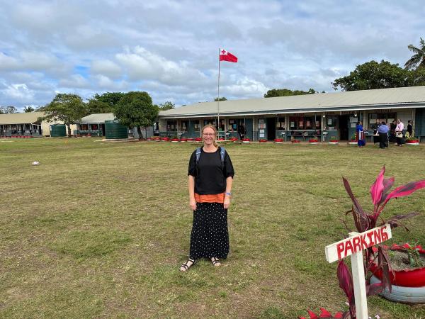 Developing deaf education in Tonga Developing deaf education in Tonga