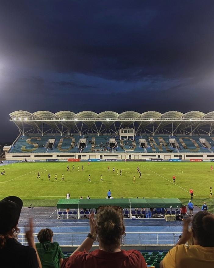 New Zealand vs Solomon Islands Women’s Football World Cup Qualifiers at National Stadium in Honiara
