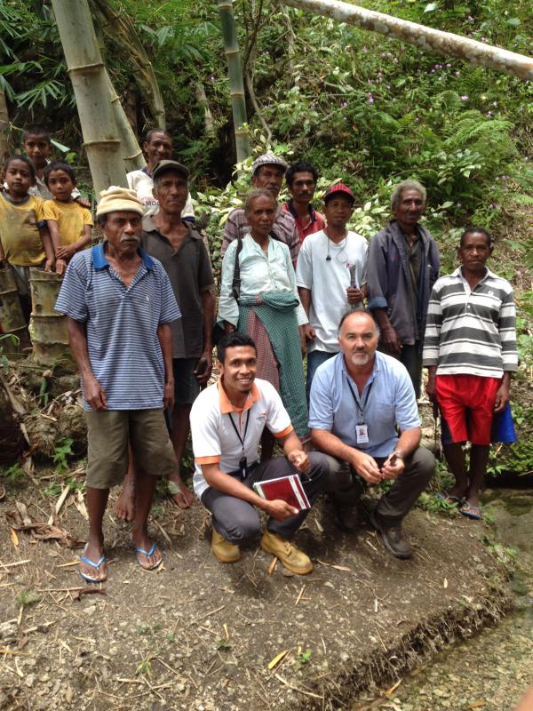 Fresh water in remote Timor-Leste Fresh water in remote Timor-Leste