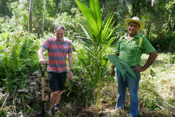 Working with the coconut farmers of Savai’i Working with the coconut farmers of Savai’i