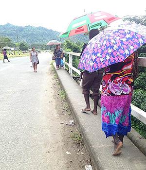 My umbrella - Ann Green (Bougainville)