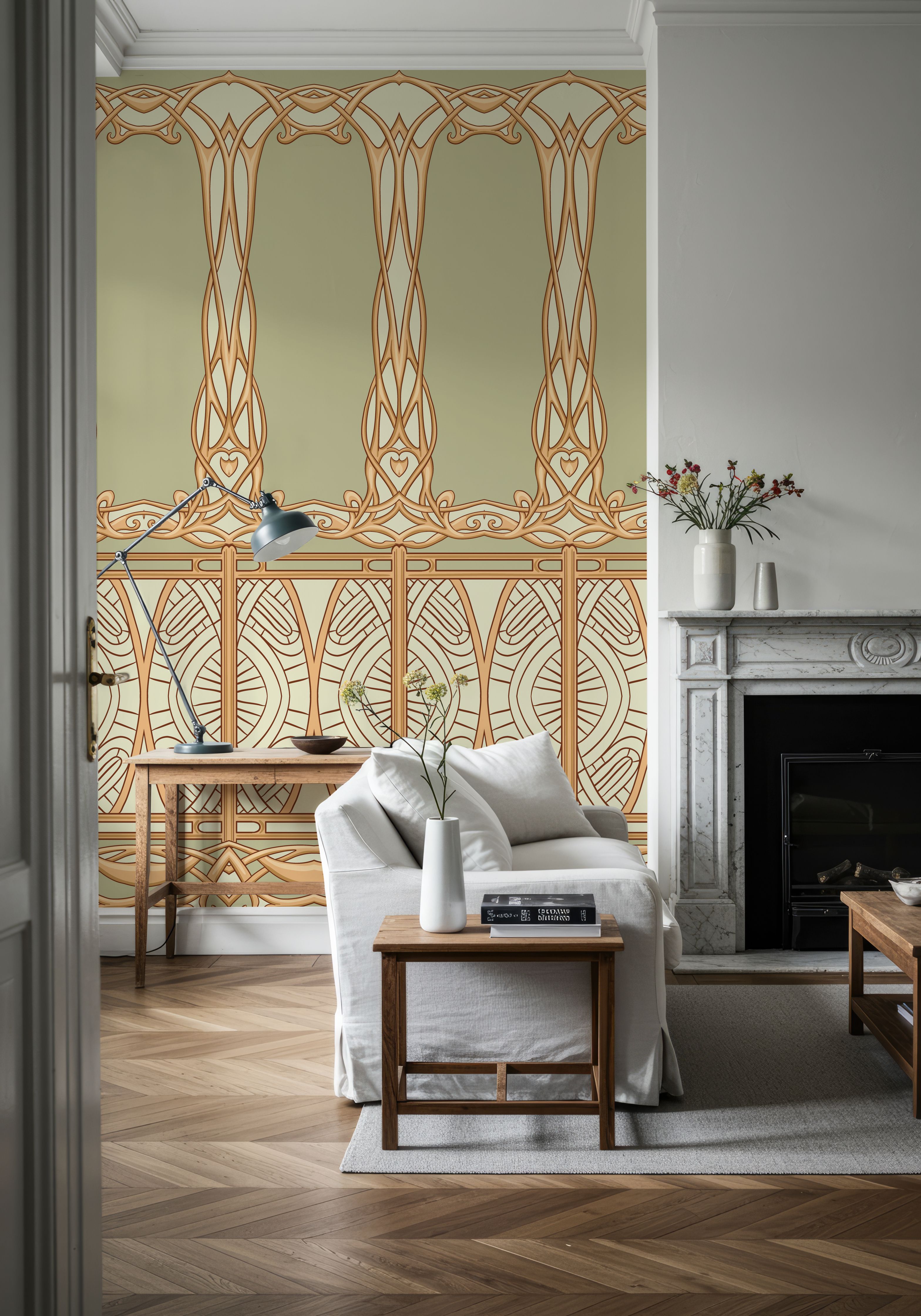 Art Nouveau Panel