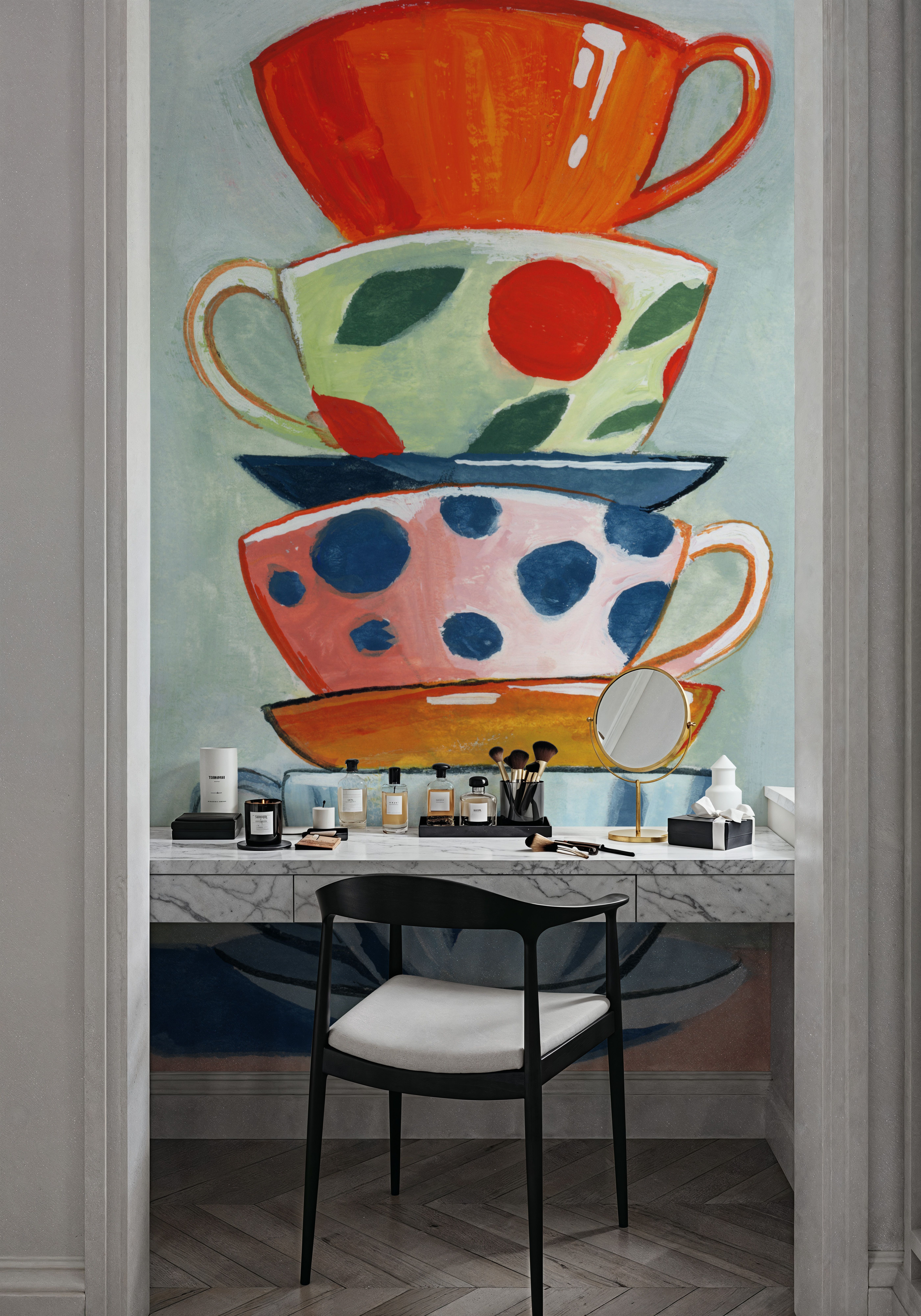 Stack of Teacups