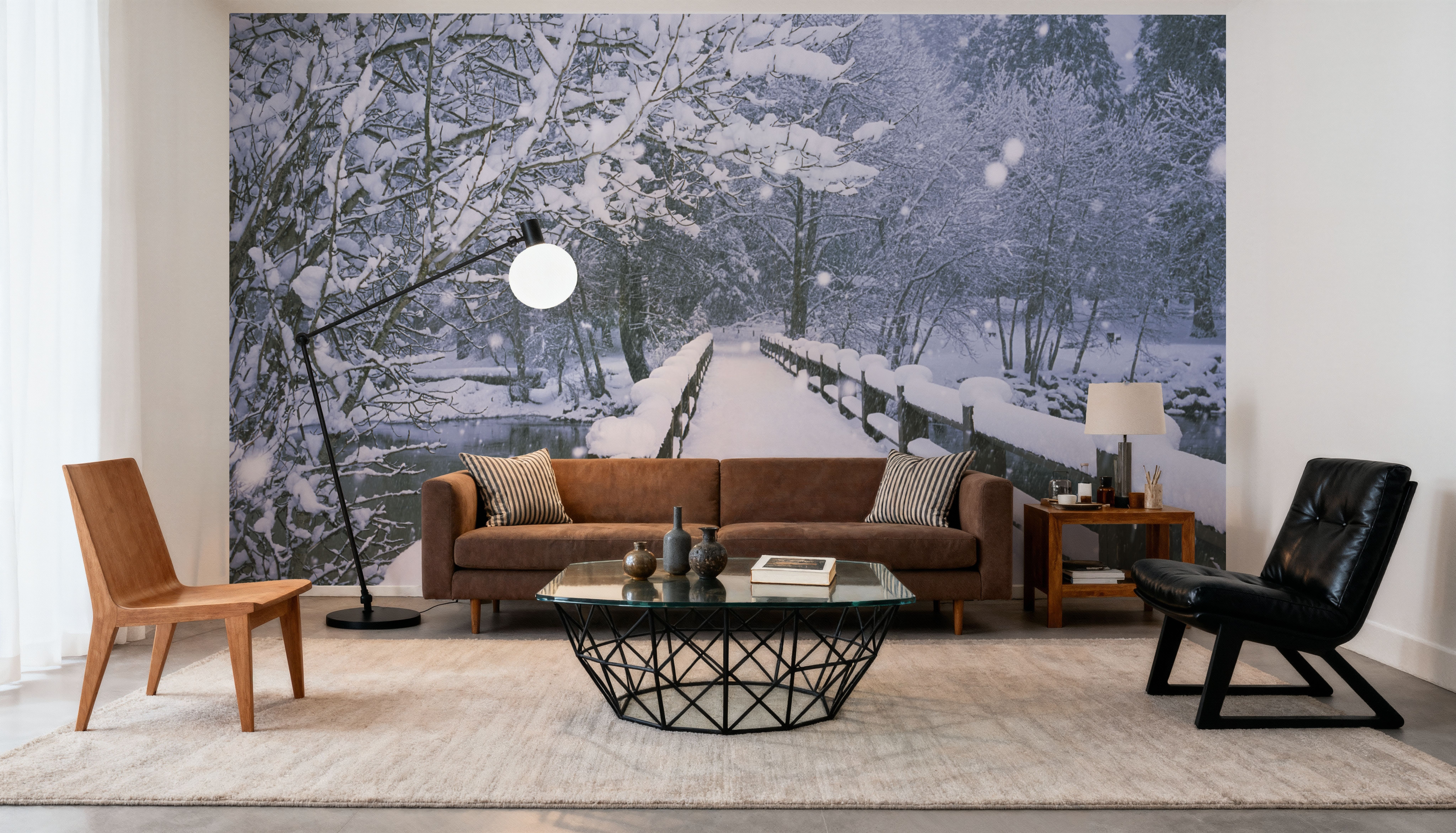 Winter Bridge Serenity