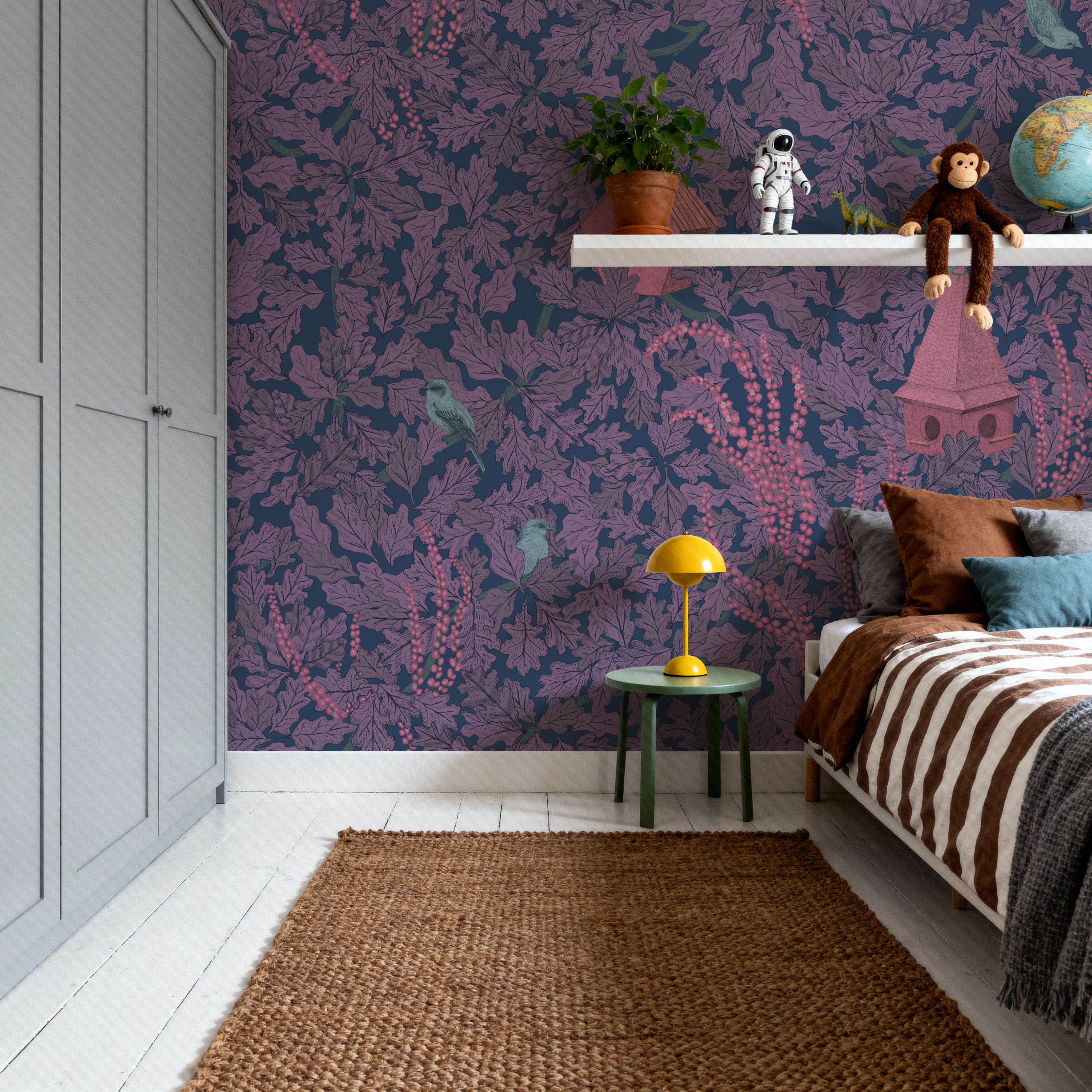 Bird House Oak, Purple