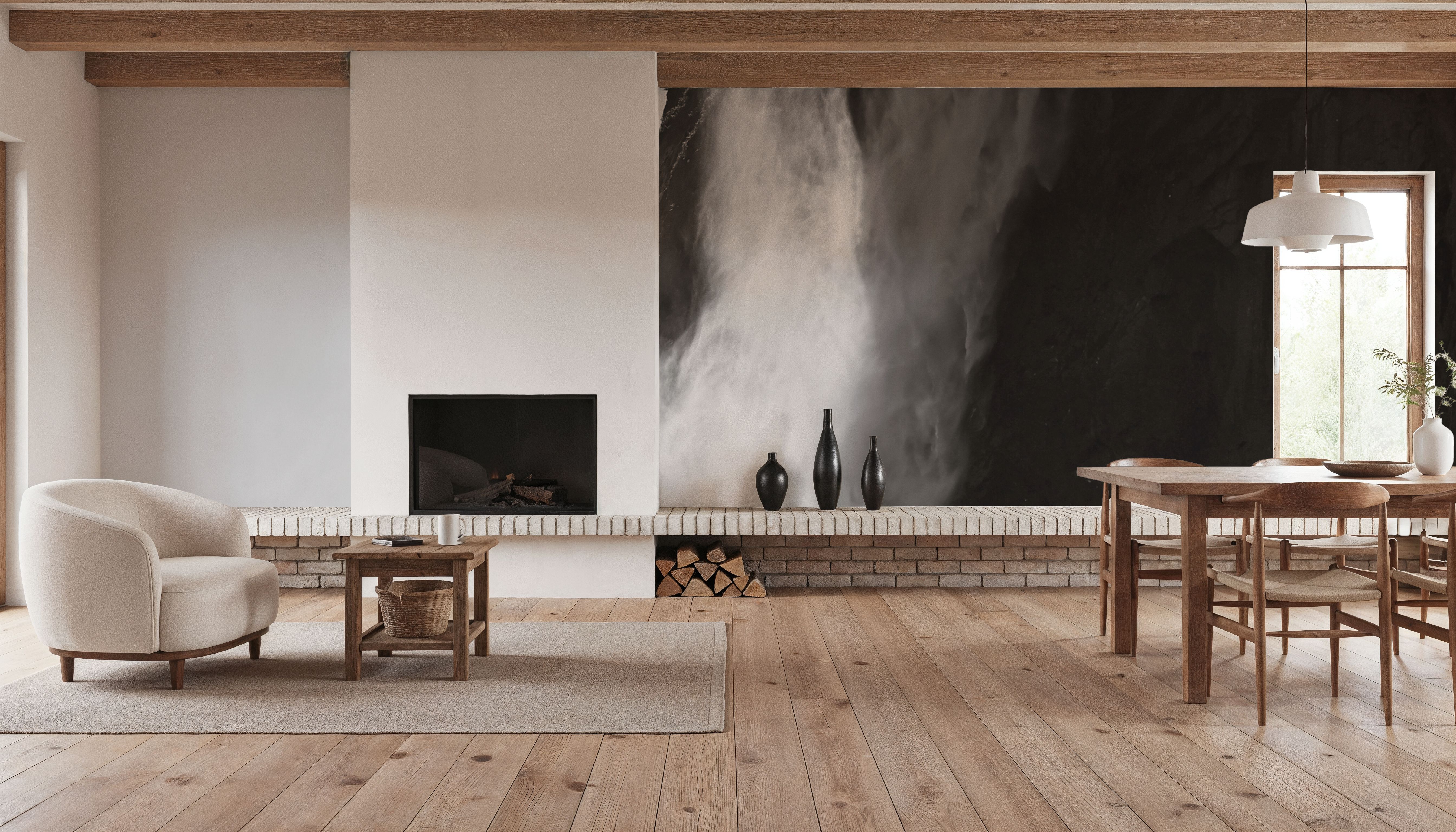 Western Brook Pond Waterfall