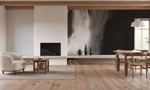 Western Brook Pond Waterfall
