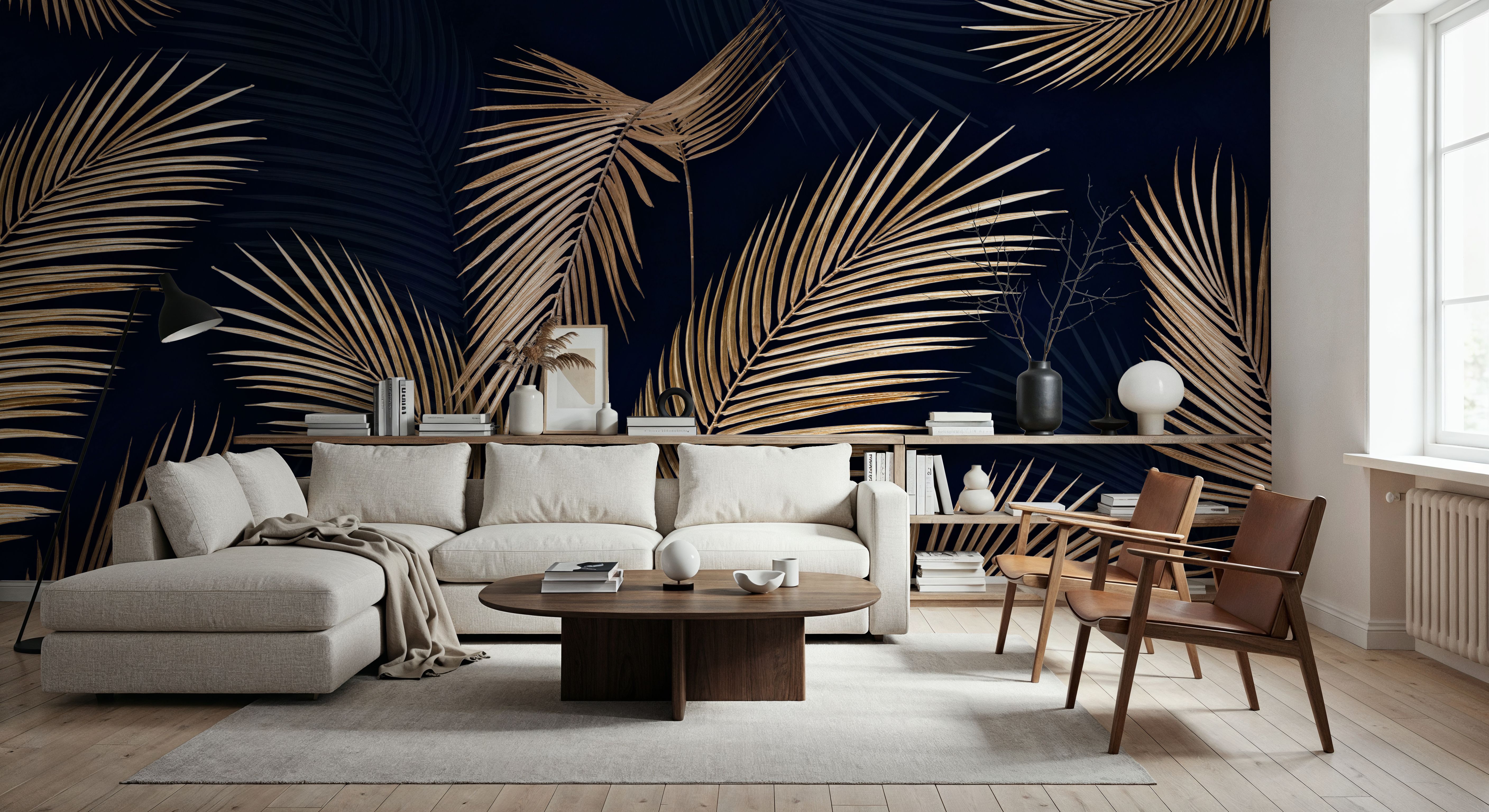 Bright Palms, Wallpaper