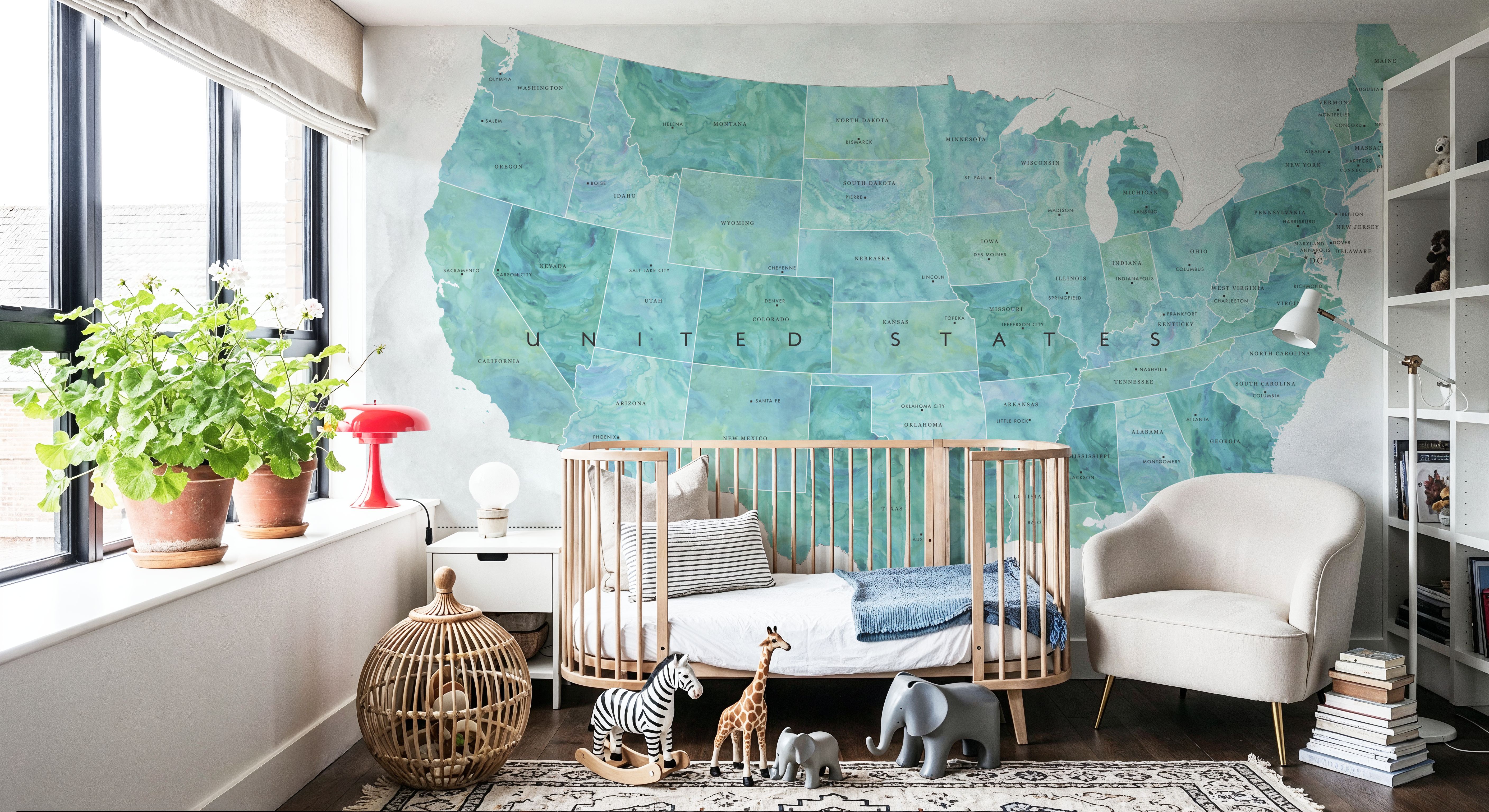 US State Map - Lia Wash