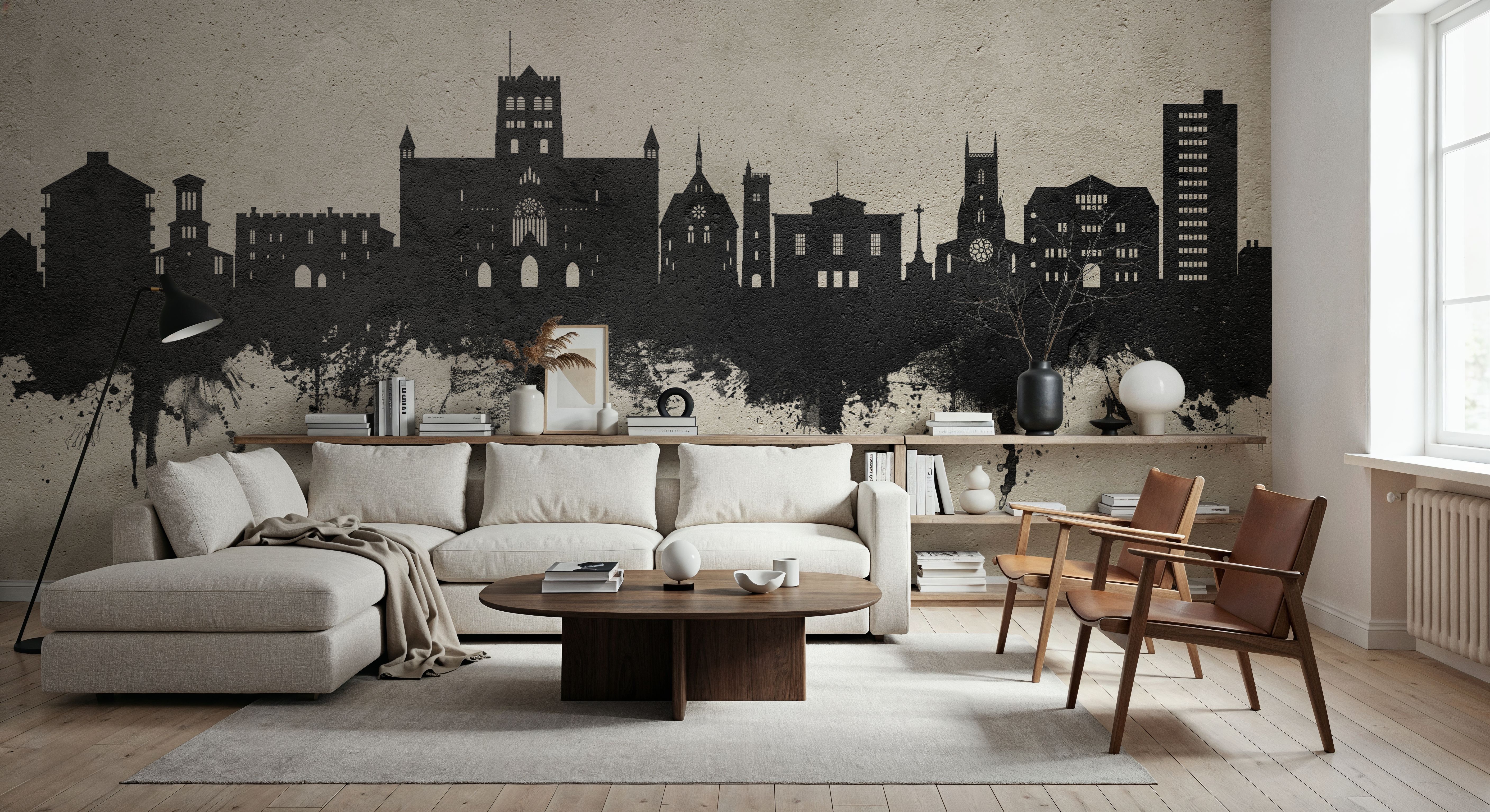 St Albans England Skyline Concrete, Wallpaper