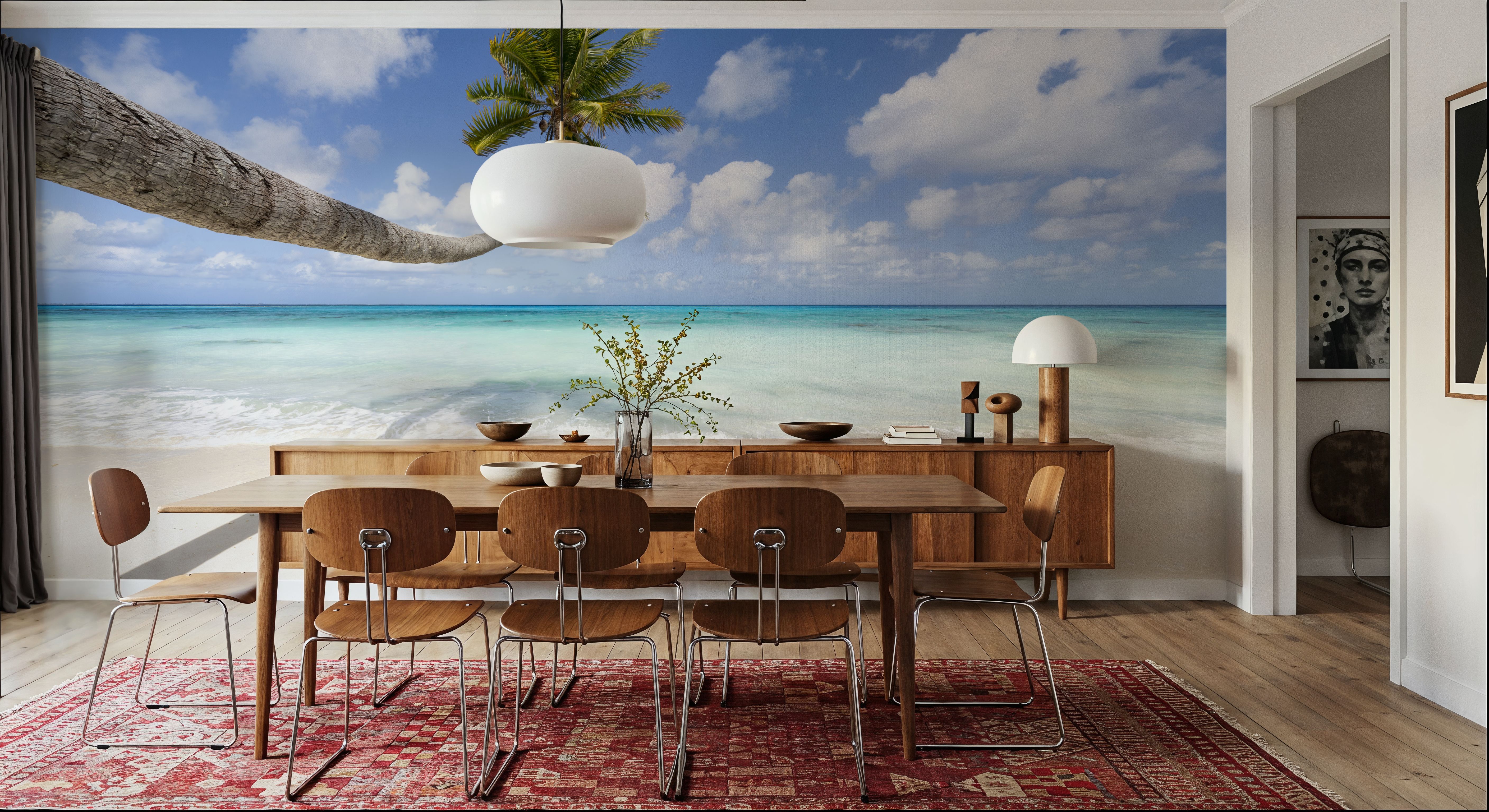 Hanging Palm Tree, Wallpaper