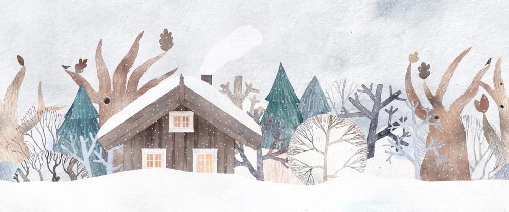 The Snowy Mountain Cabin