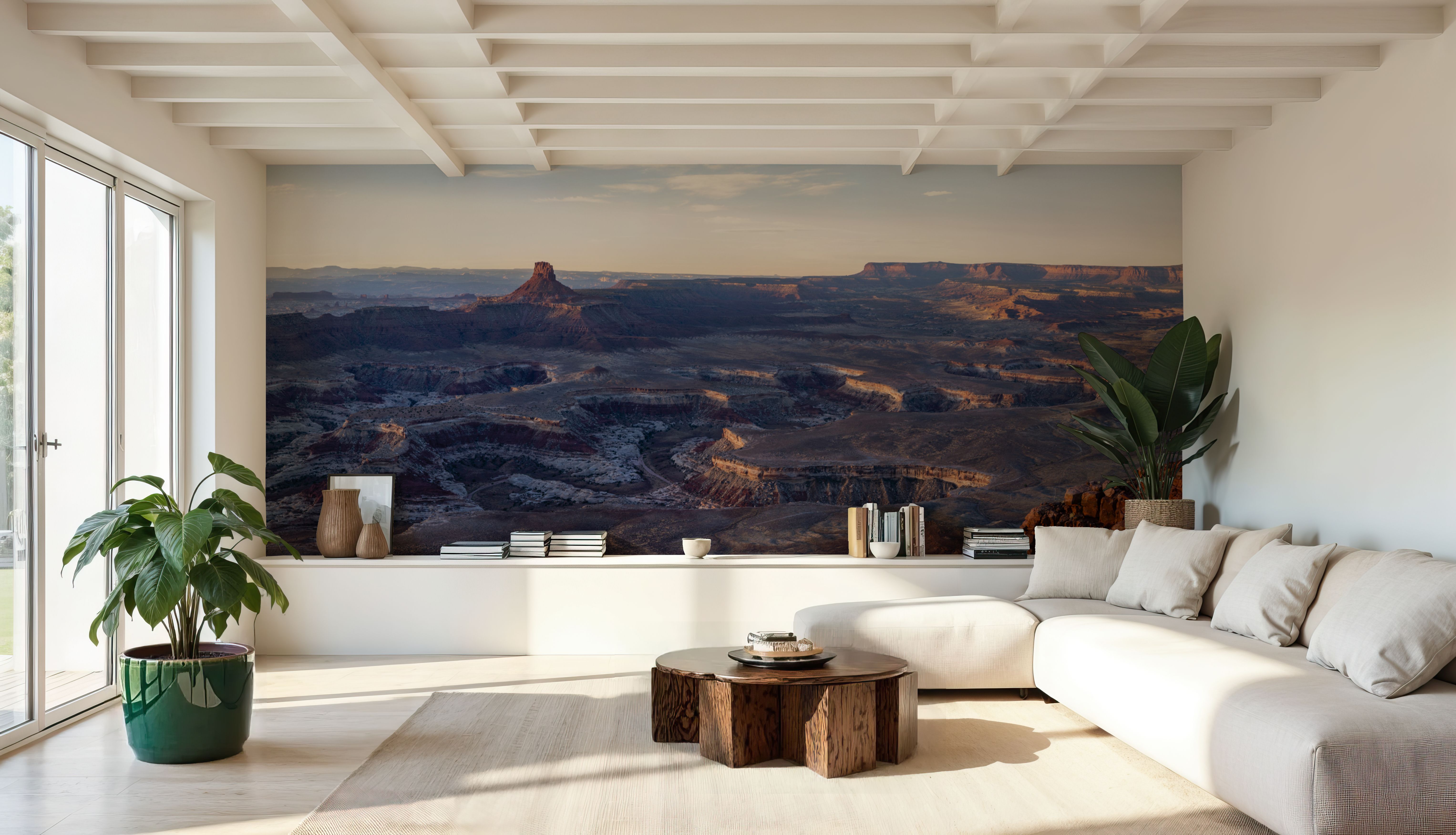 Crimson Buttes of Monument Valley Wide