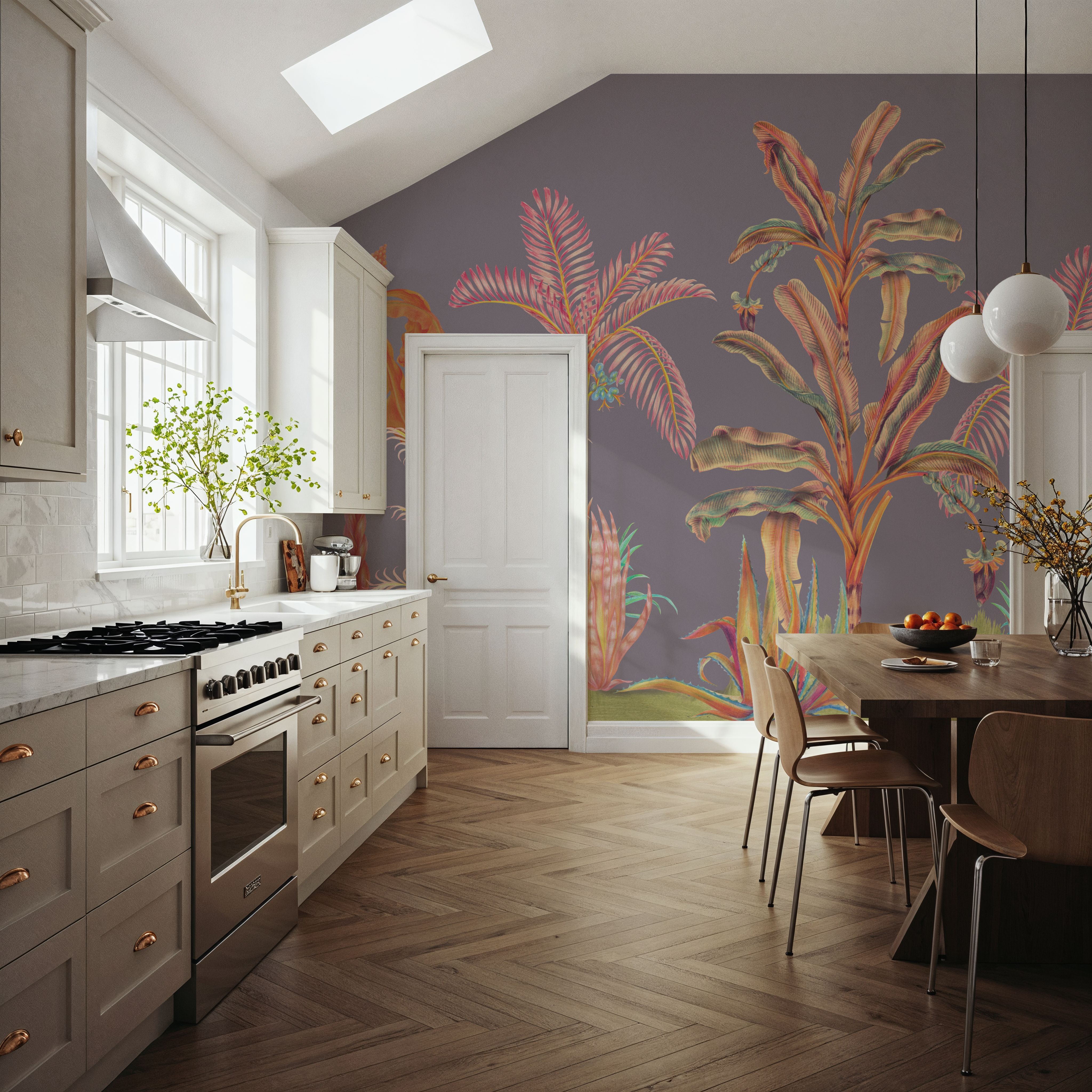 Colorful Jungle,  Purple