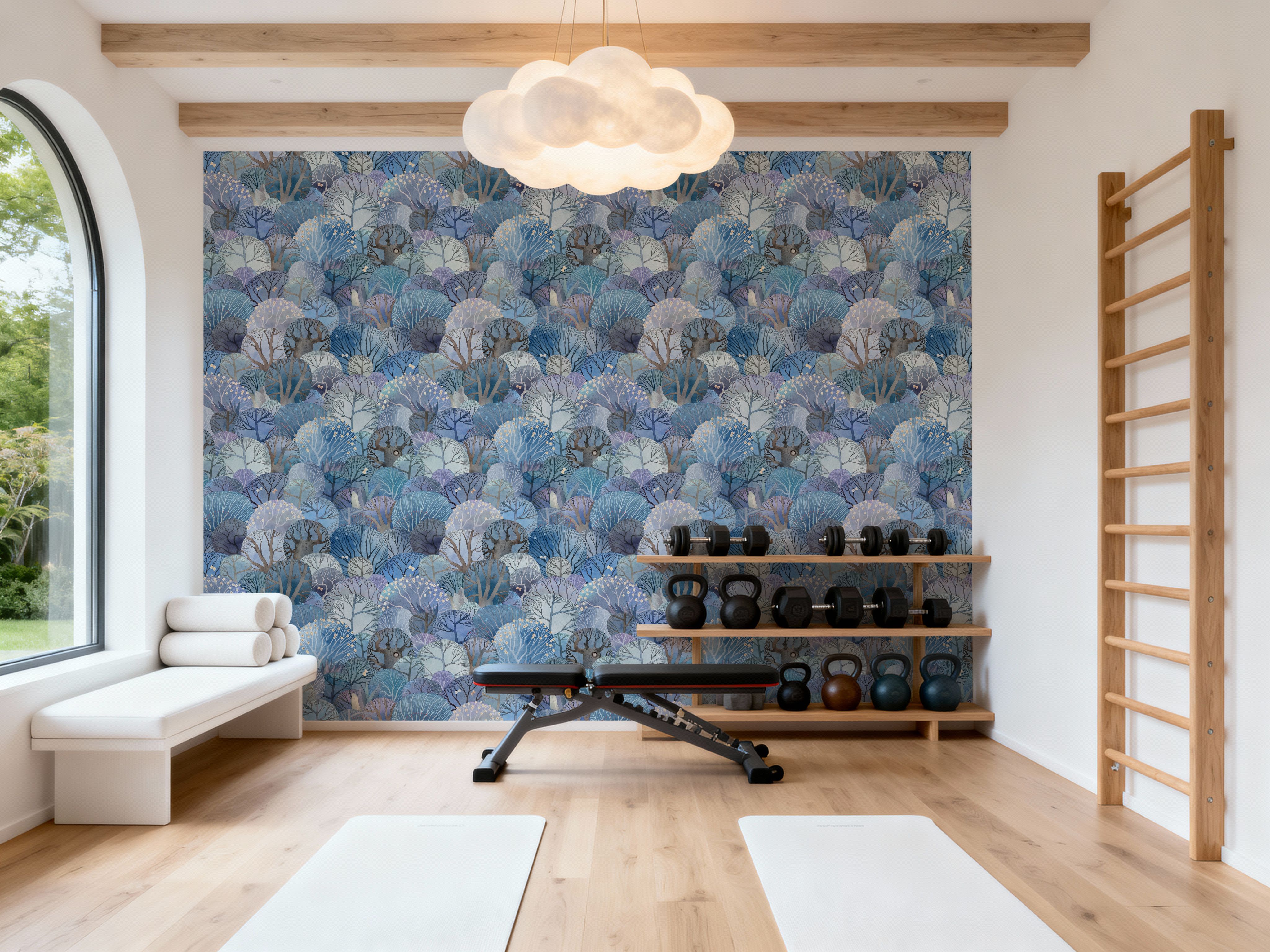 Fantasy Treetops, Blue