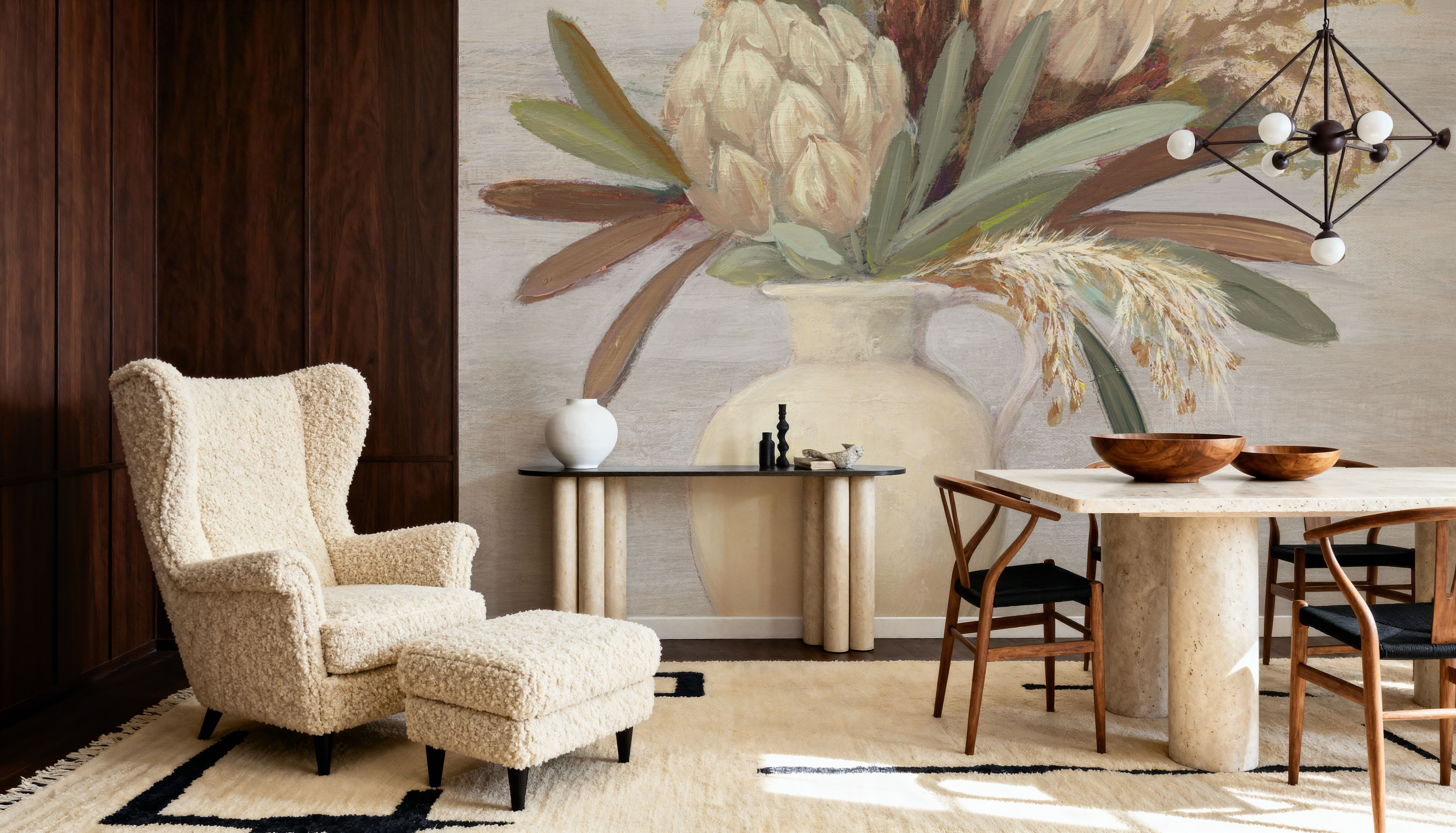 Protea Still Life II Neutral