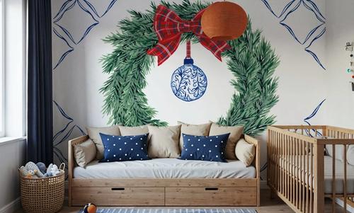 Holiday Tartan and Chinoiserie IV