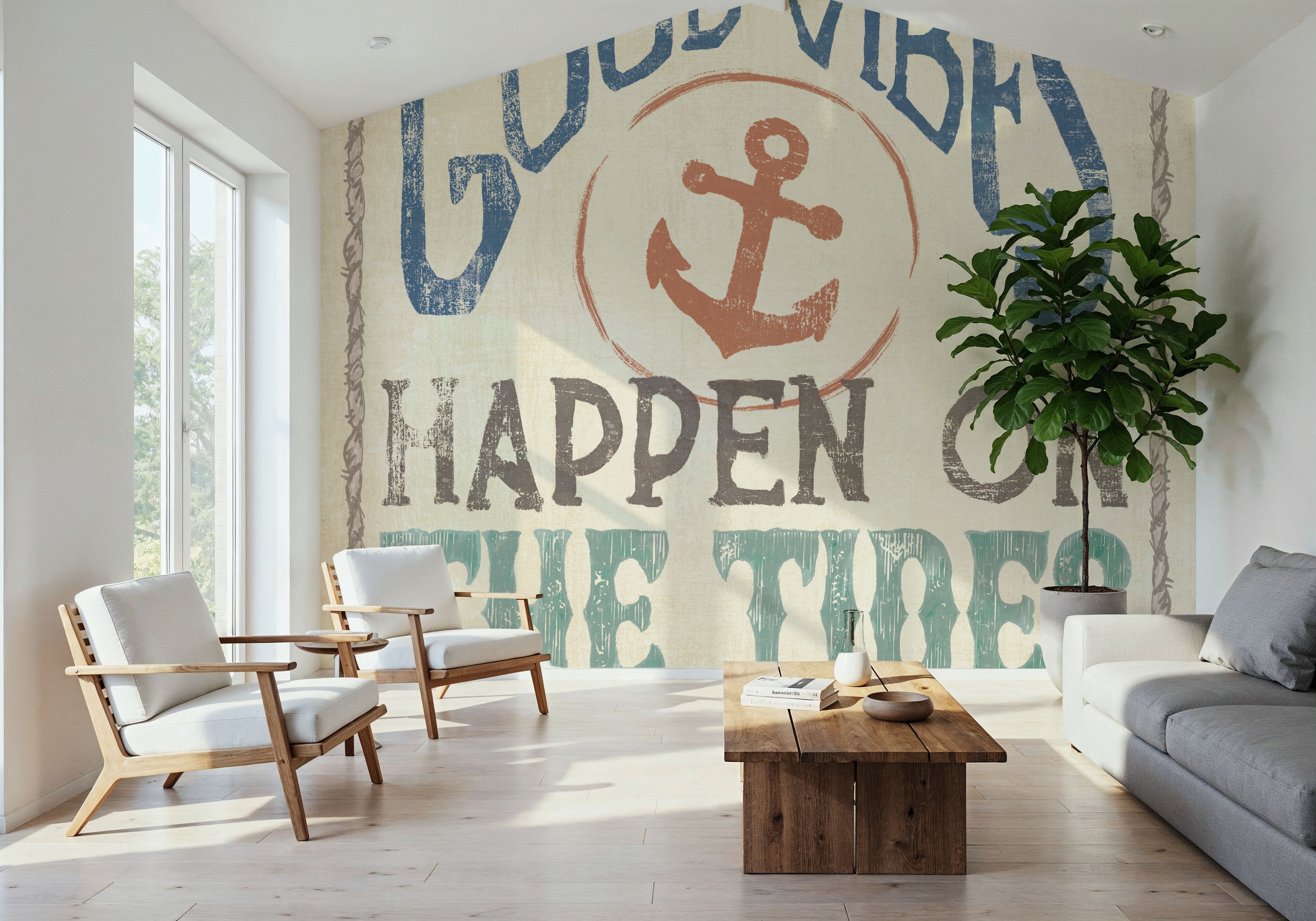 Here Comes the Vibes, Wallpaper