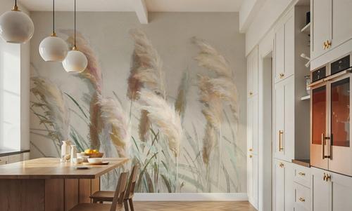 Neutral Pampas Grasses