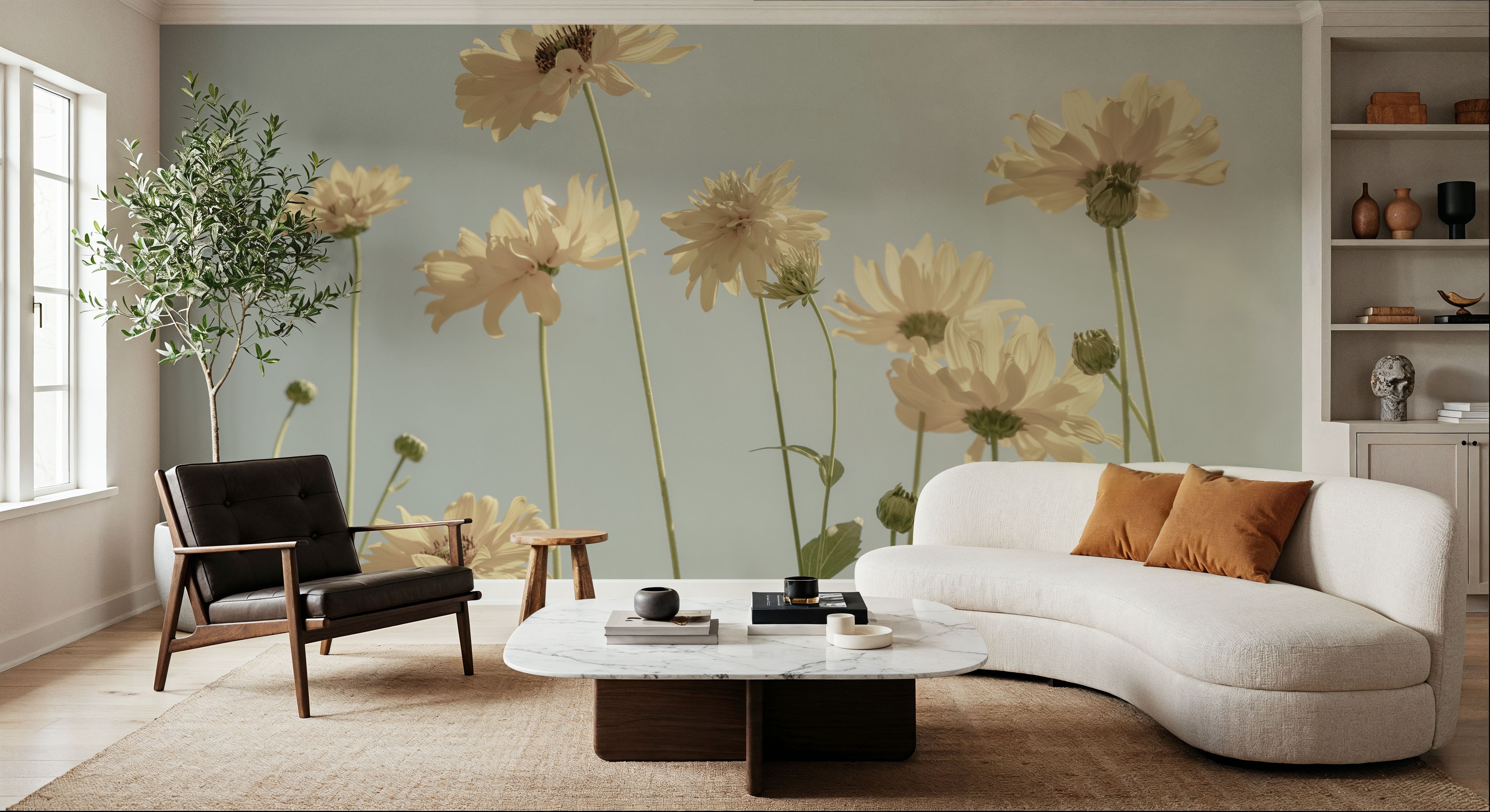 Yellow And Sky, Wallpaper