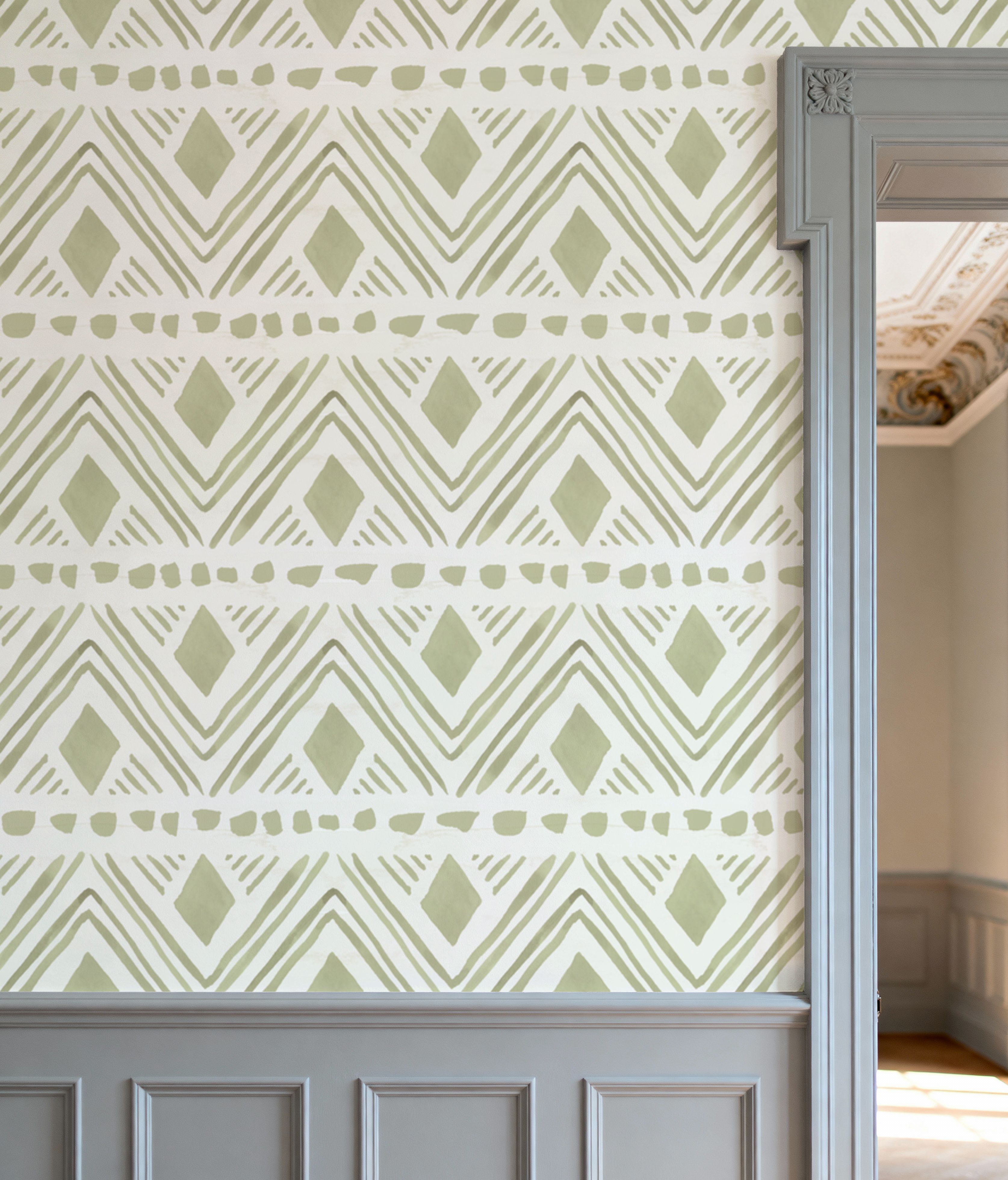 Boho Flows Green