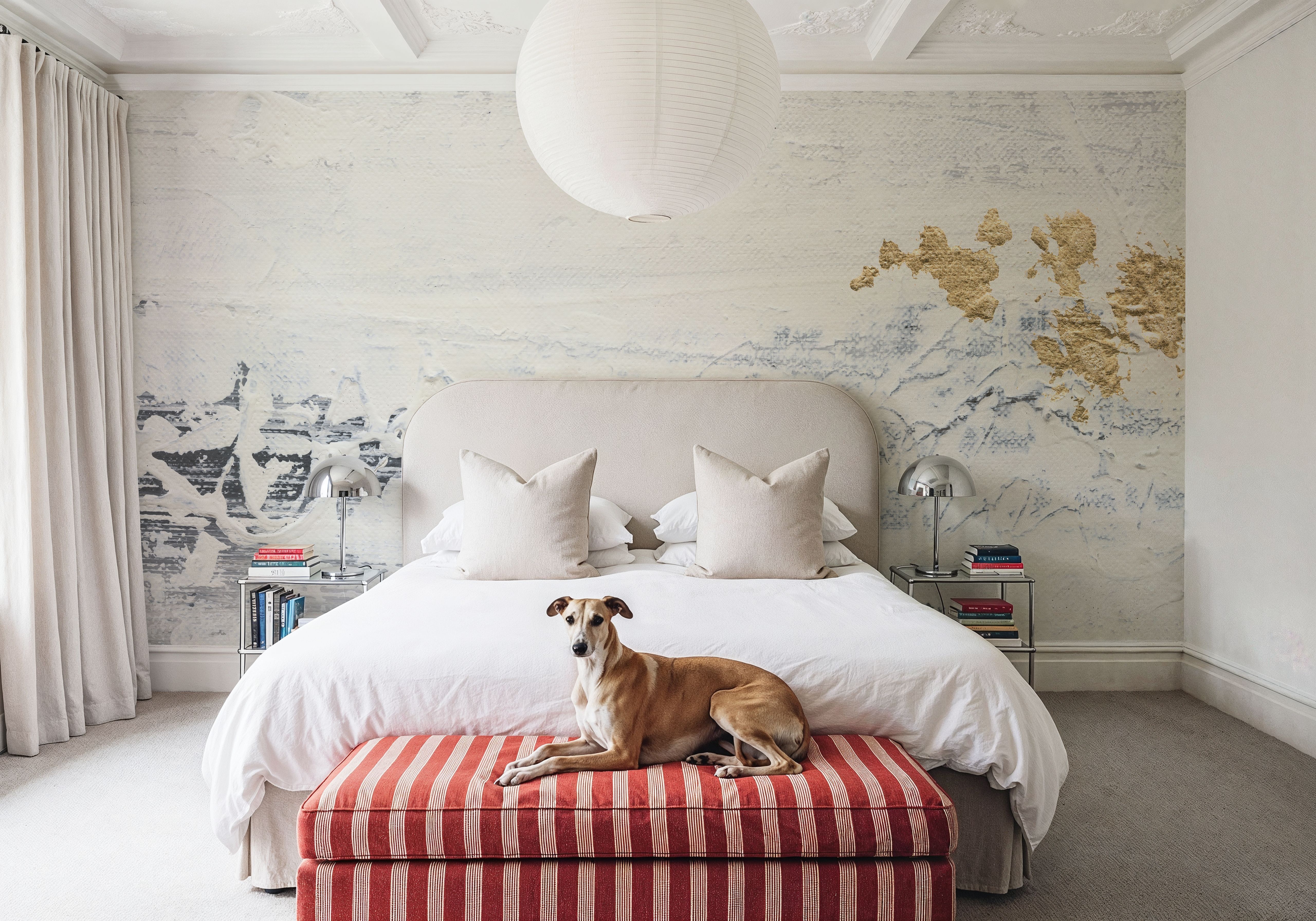 Textured Bright III, Behang