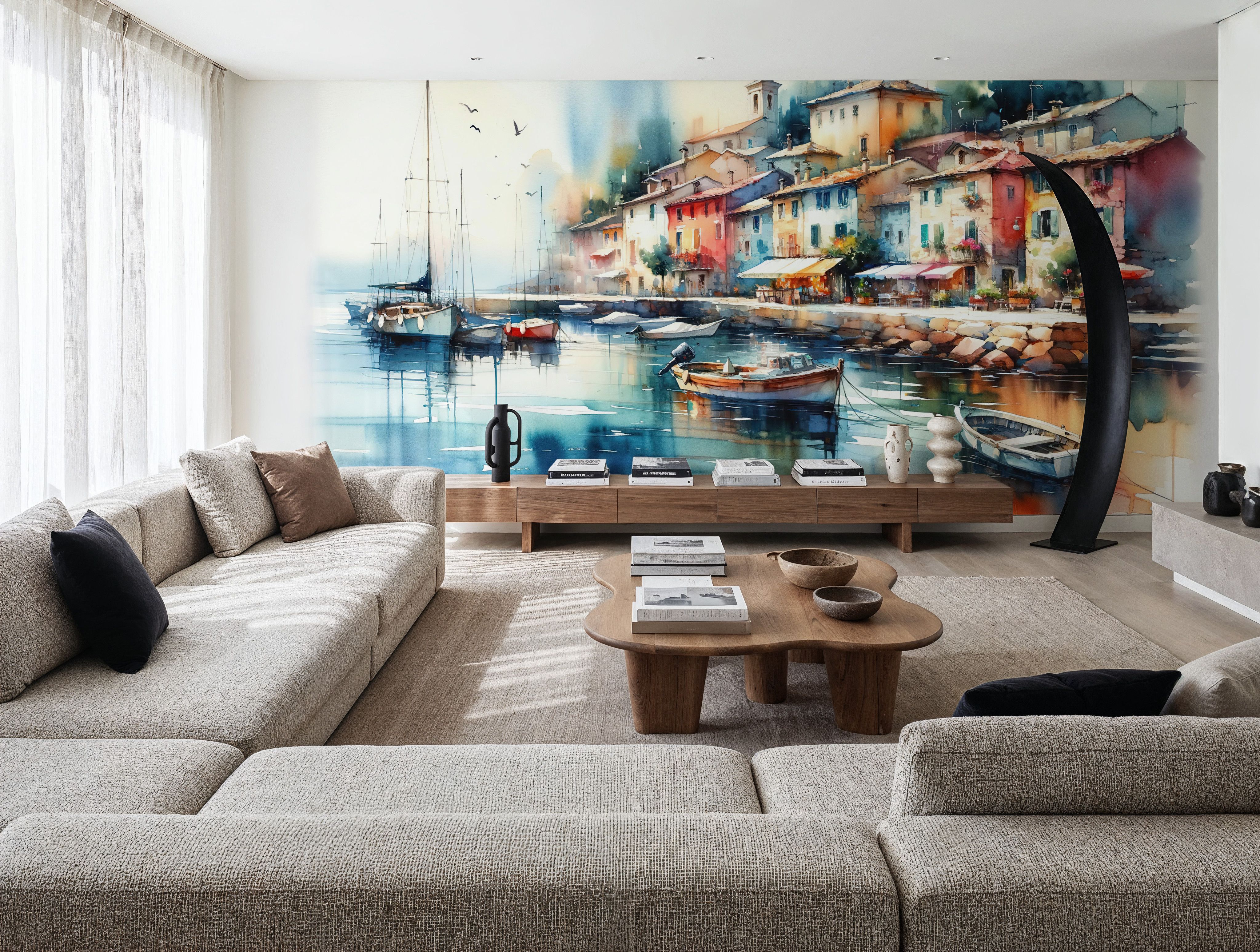 Seaside Village Tranquility