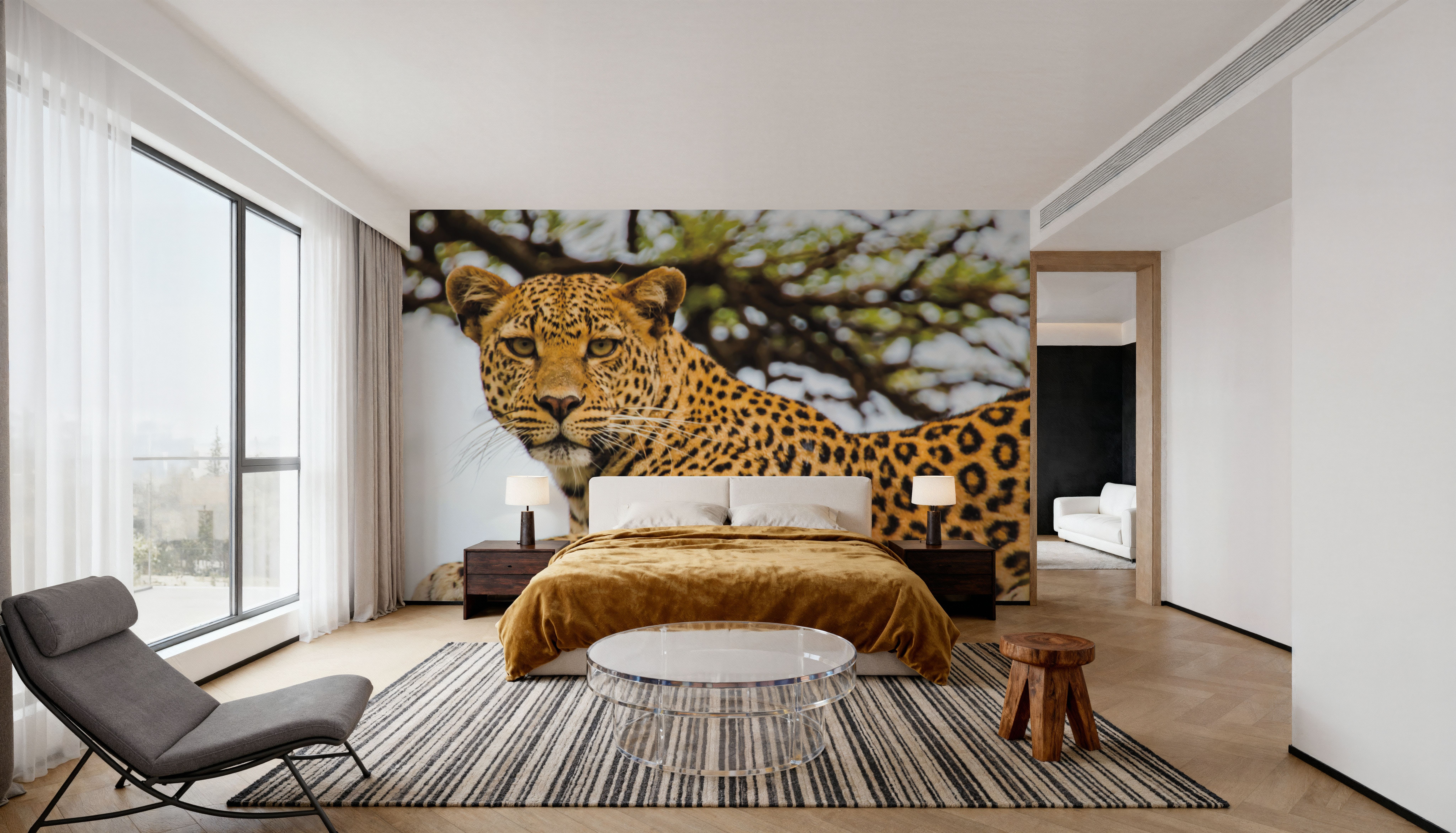 Lounging Leopard