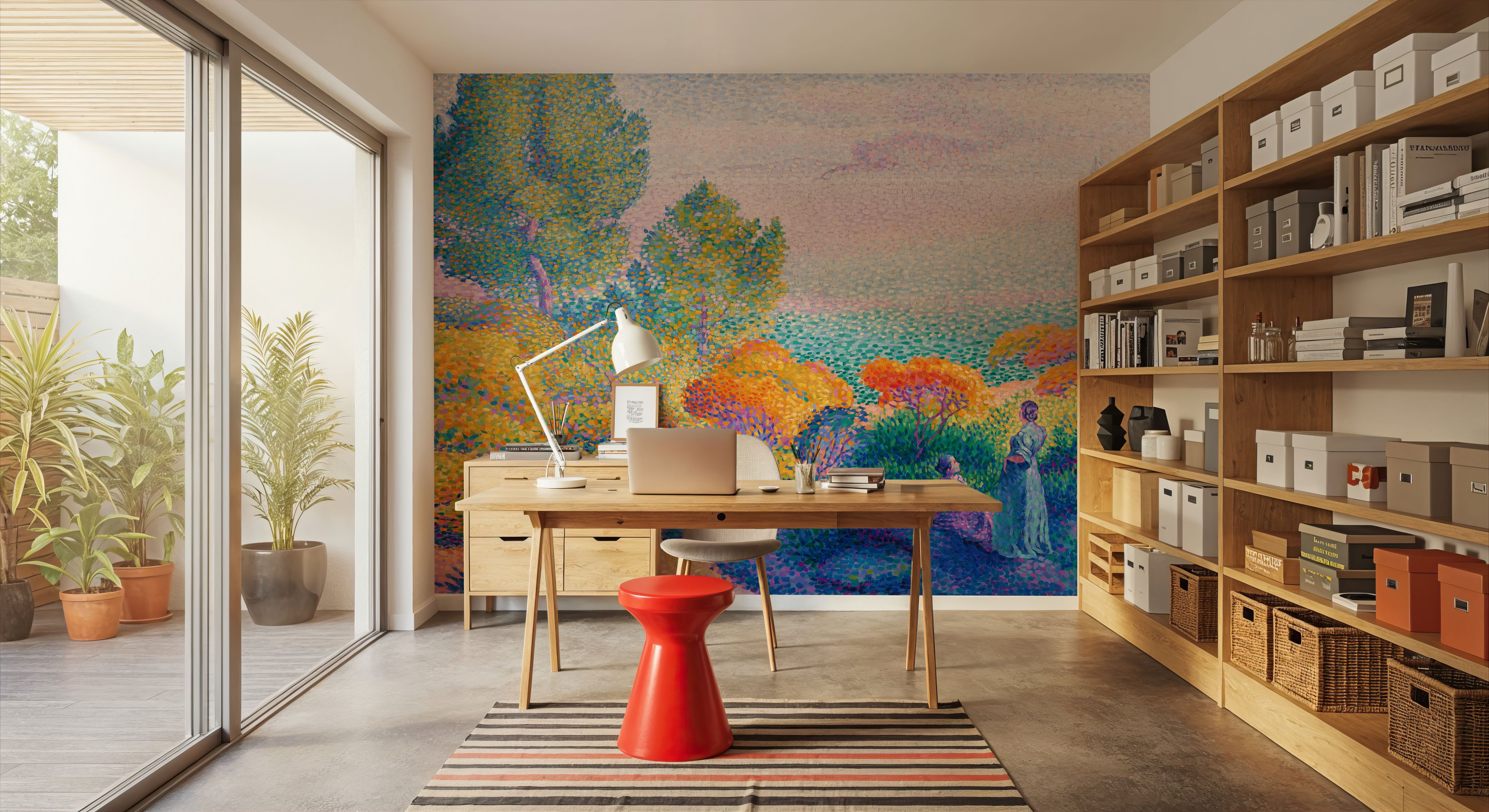 Two Women by the Shore, Mediterranean