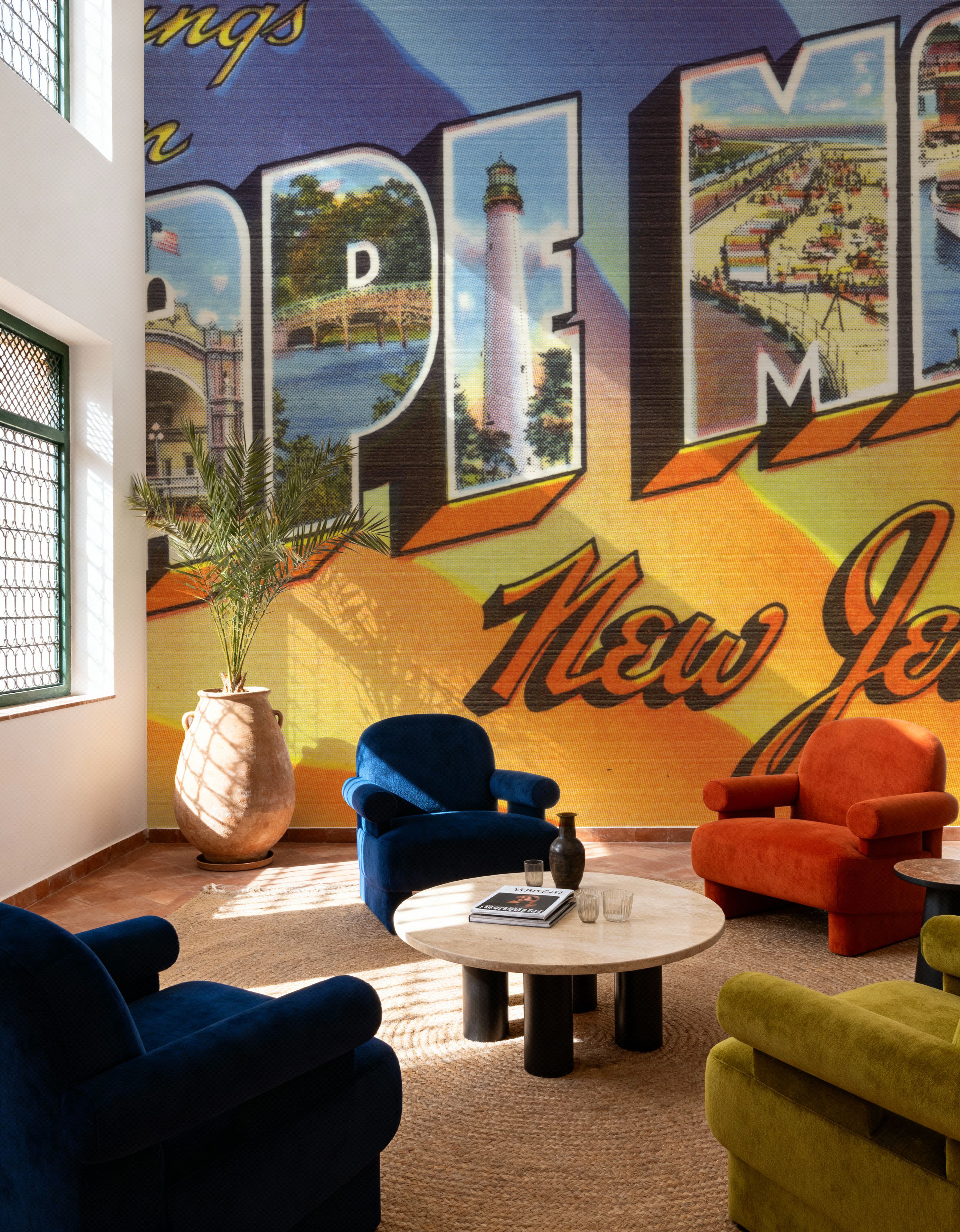 Greetings from Cape May - Screenprint Postcard