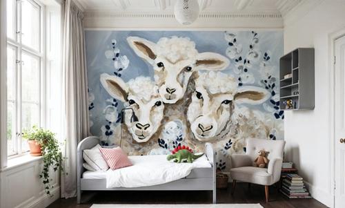 Sheep in the Meadow