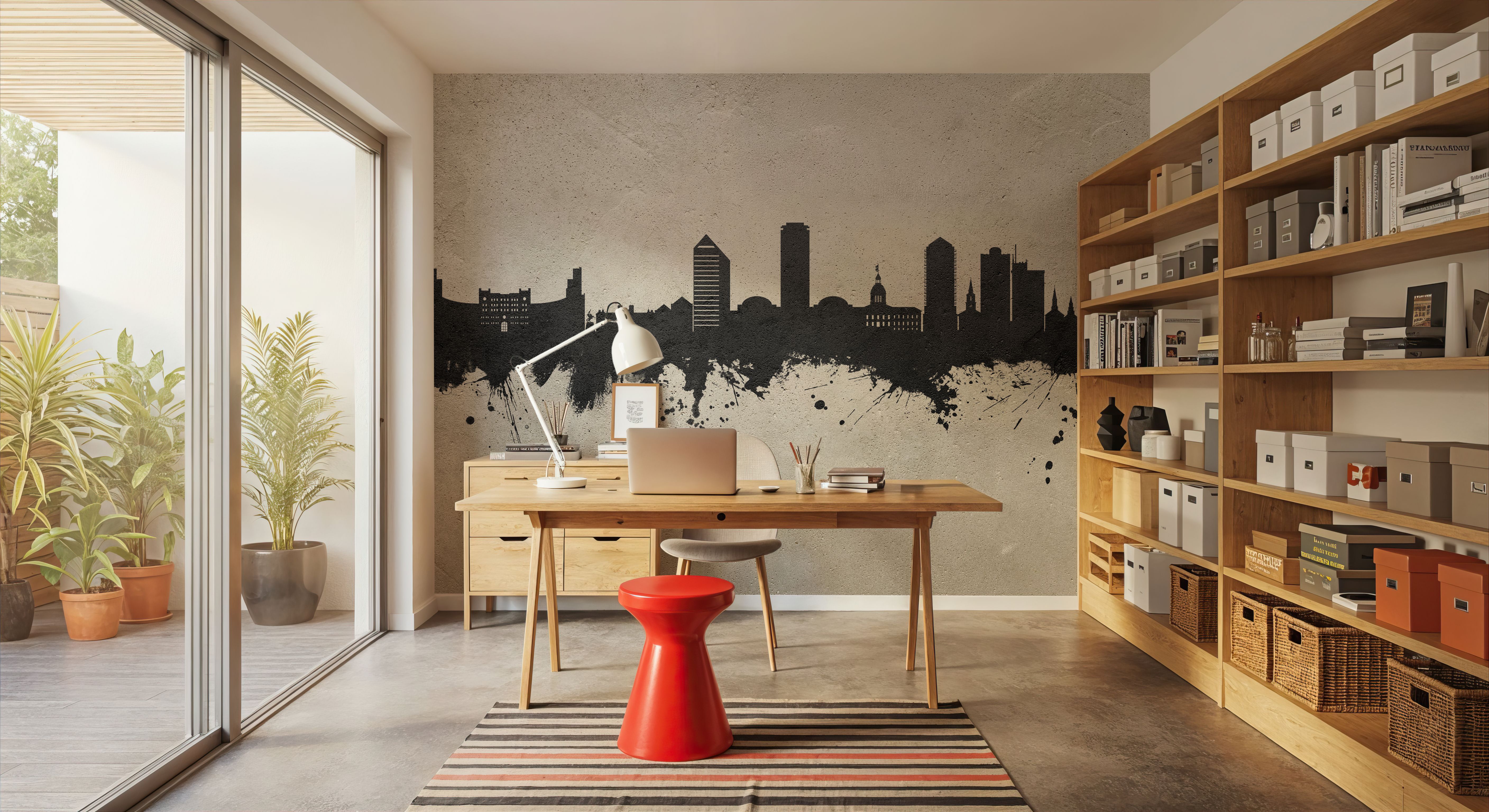 Tallahassee Florida Skyline Concrete