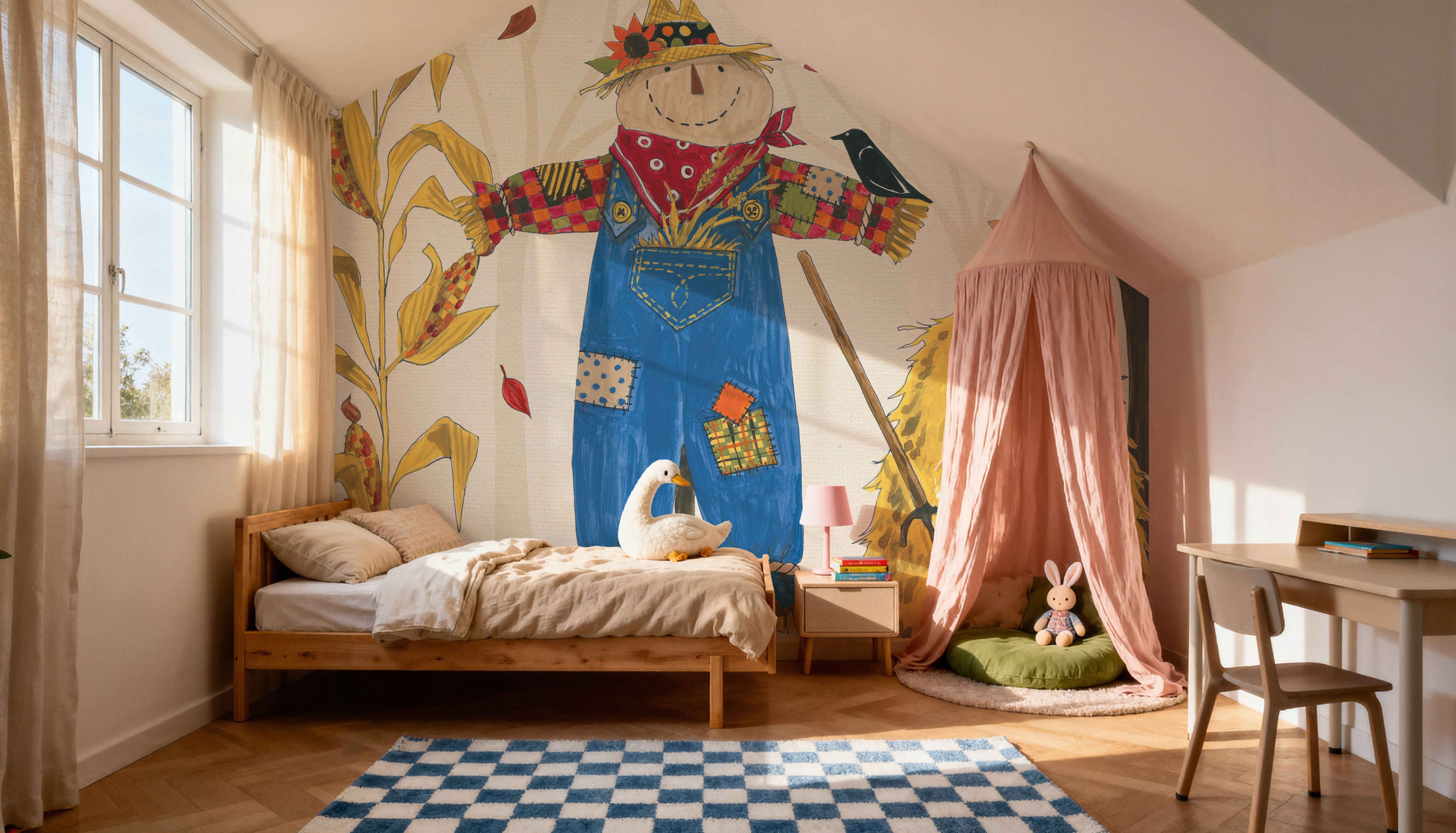 Woodland Harvest III, Wallpaper