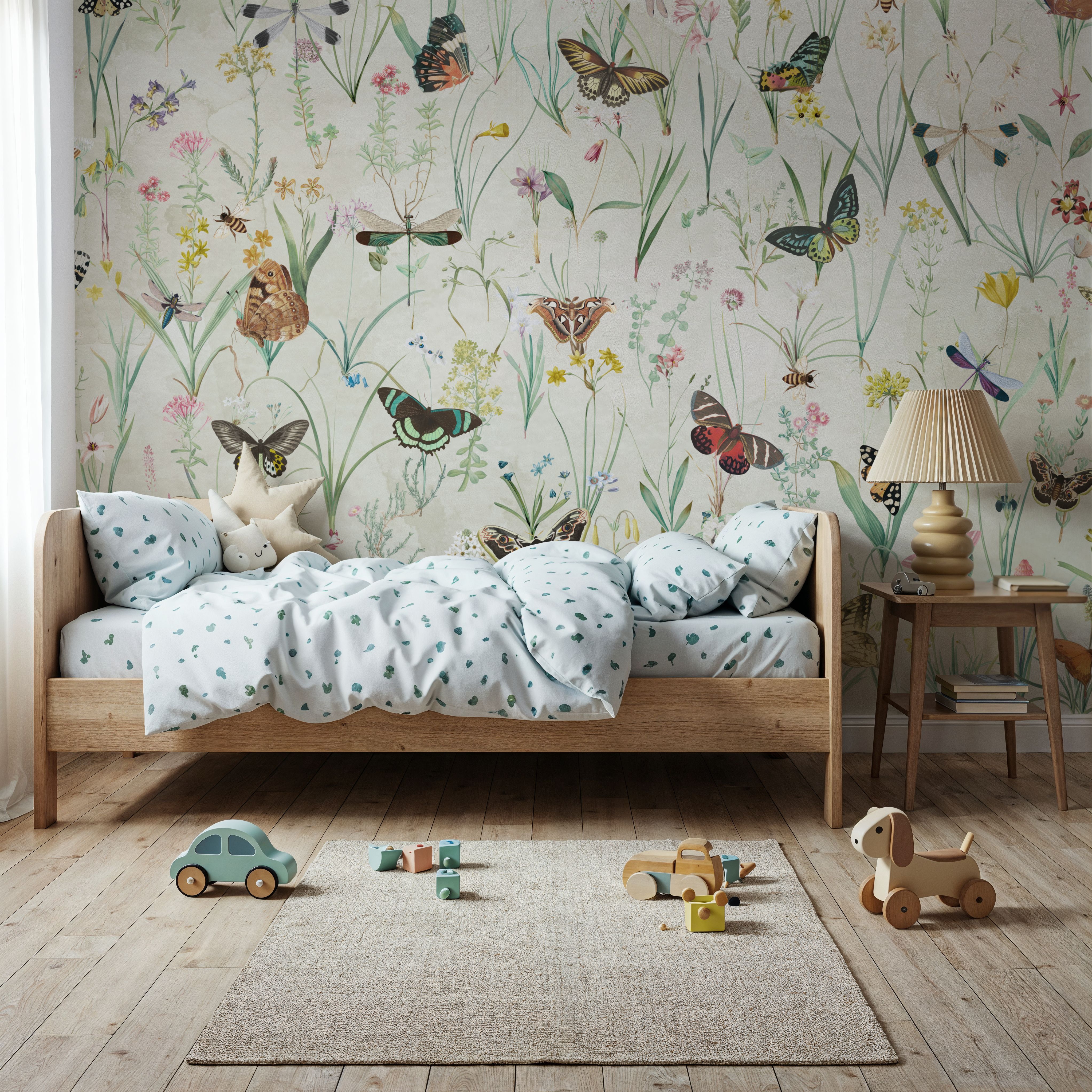 Herbals and Butterflies Green