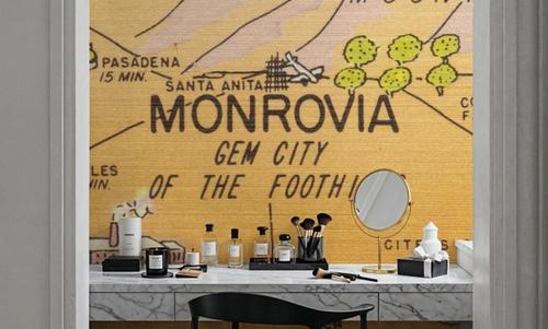 Greetings from Monrovia - Screenprint Postcard