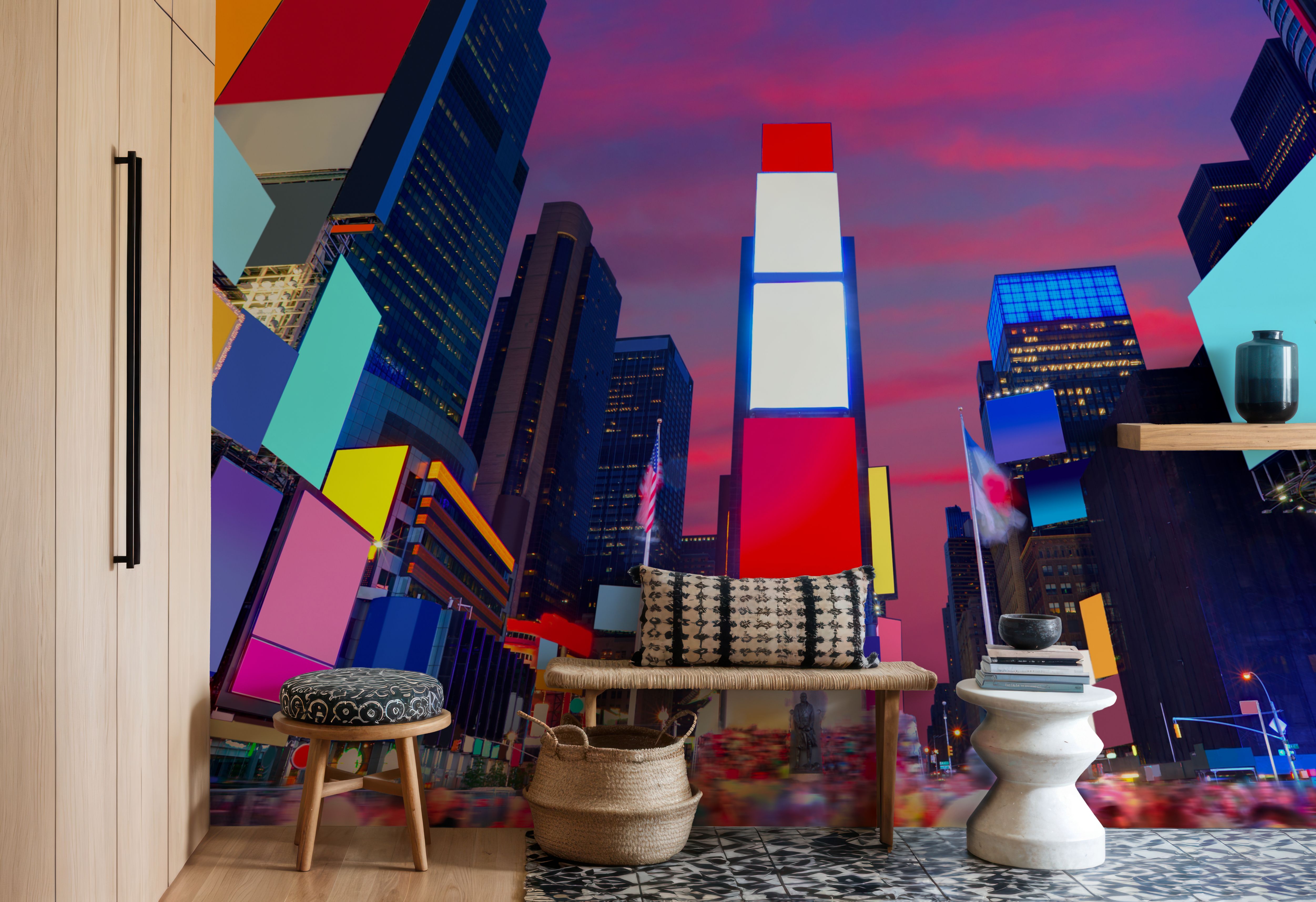 Times Square Ad Blocker, Wallpaper