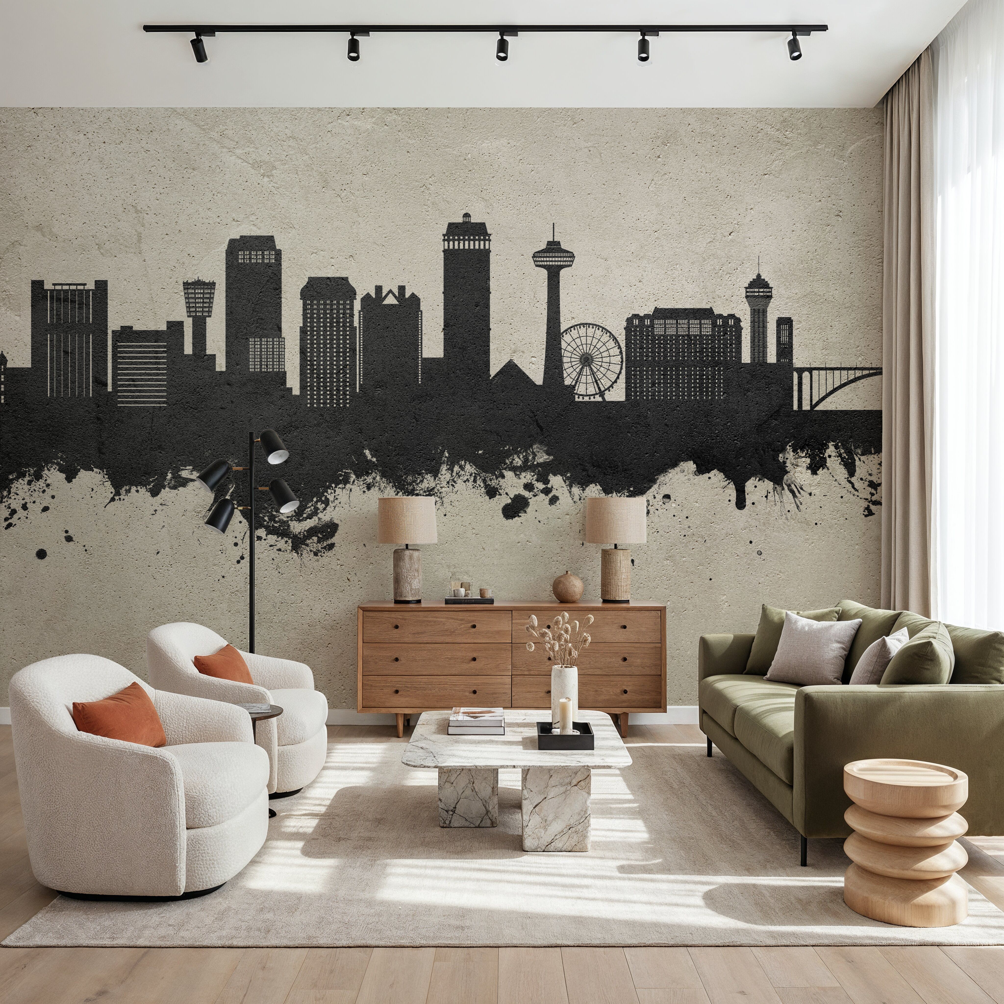 Niagara Falls Skyline Concrete