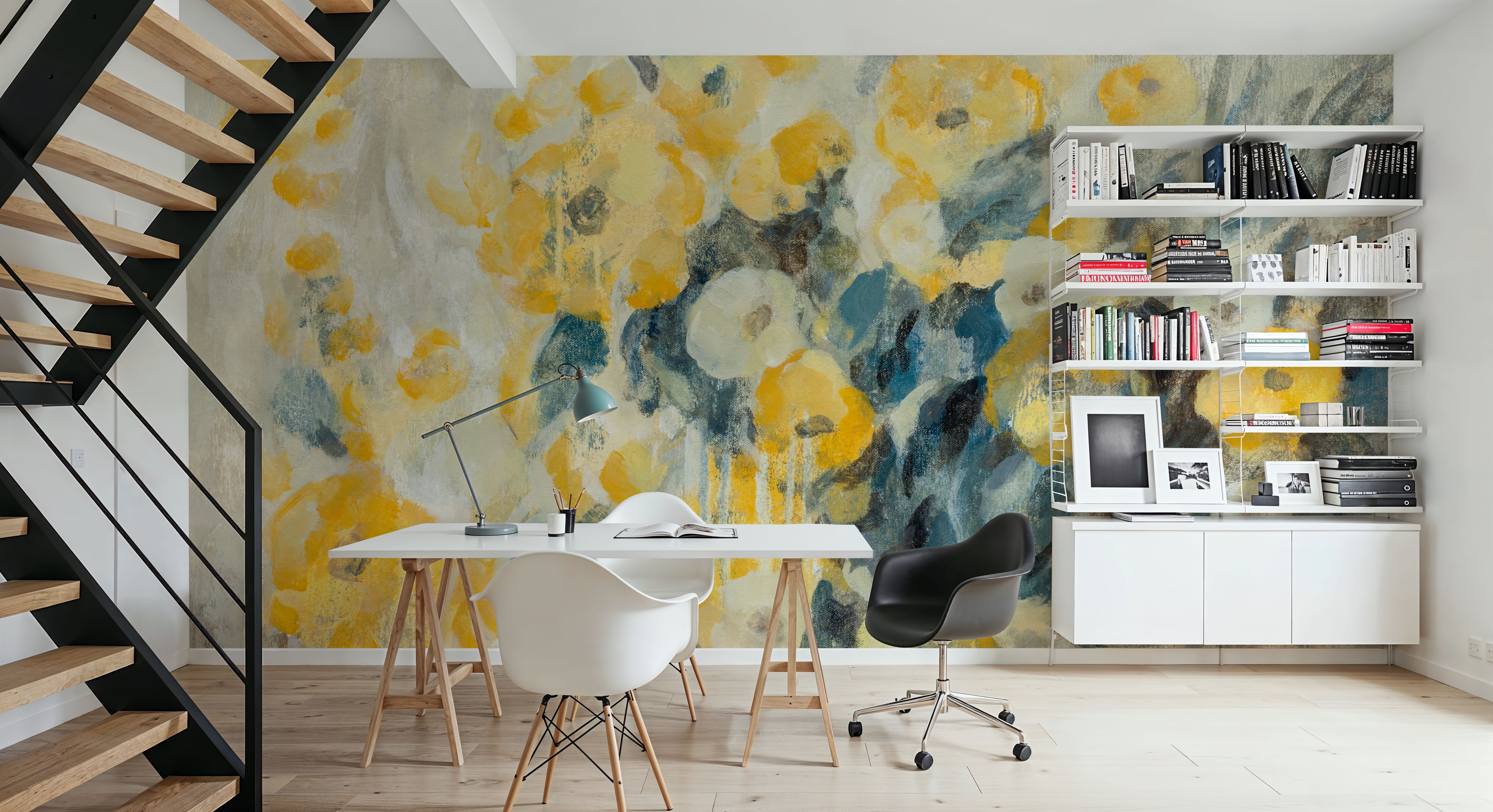 Flowers on a Rainy Day