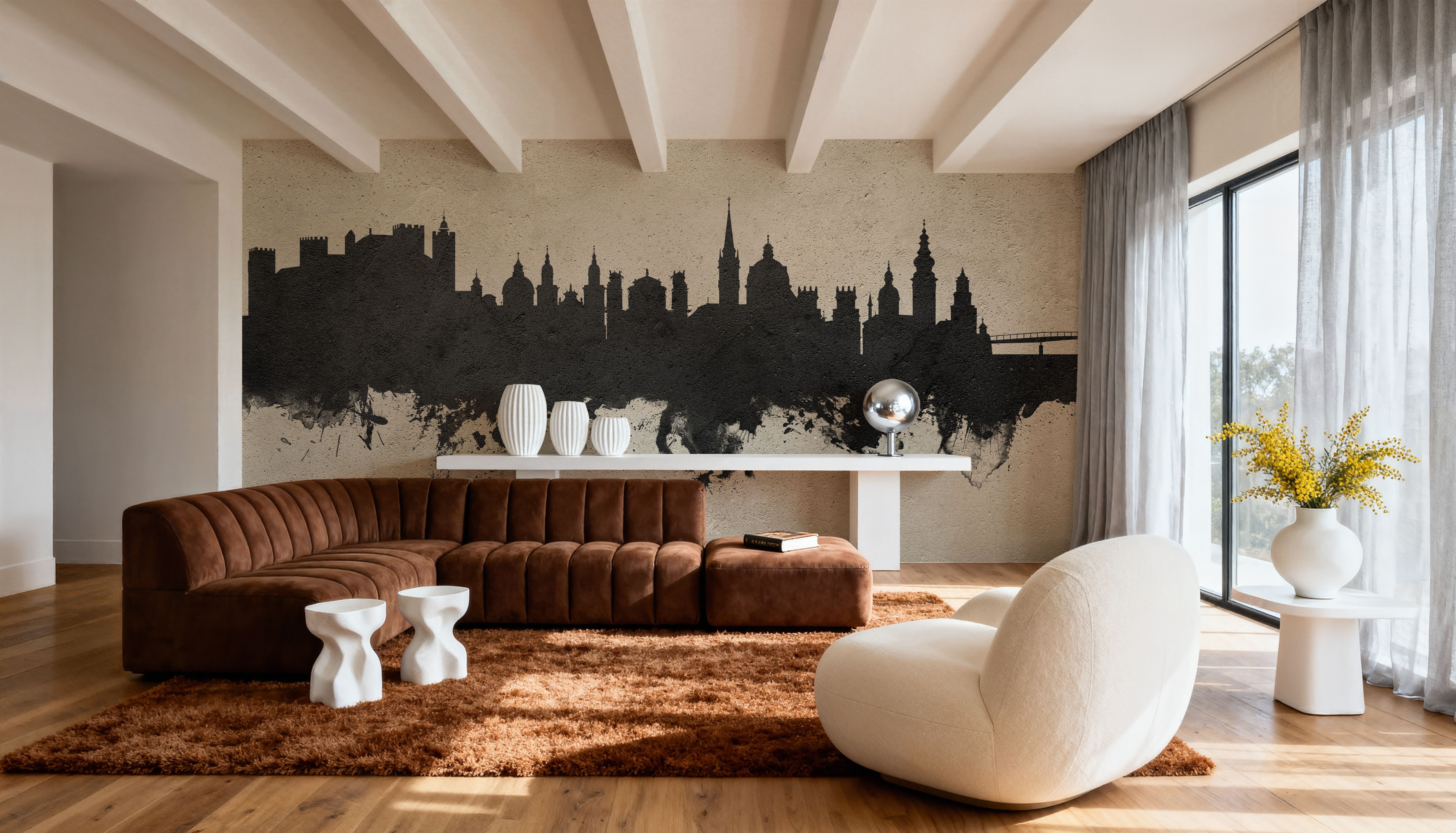 Salzburg Austria Skyline Concrete