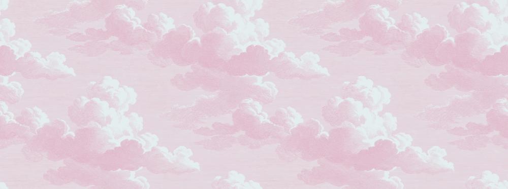 Intaglio Clouds, Blush Pink