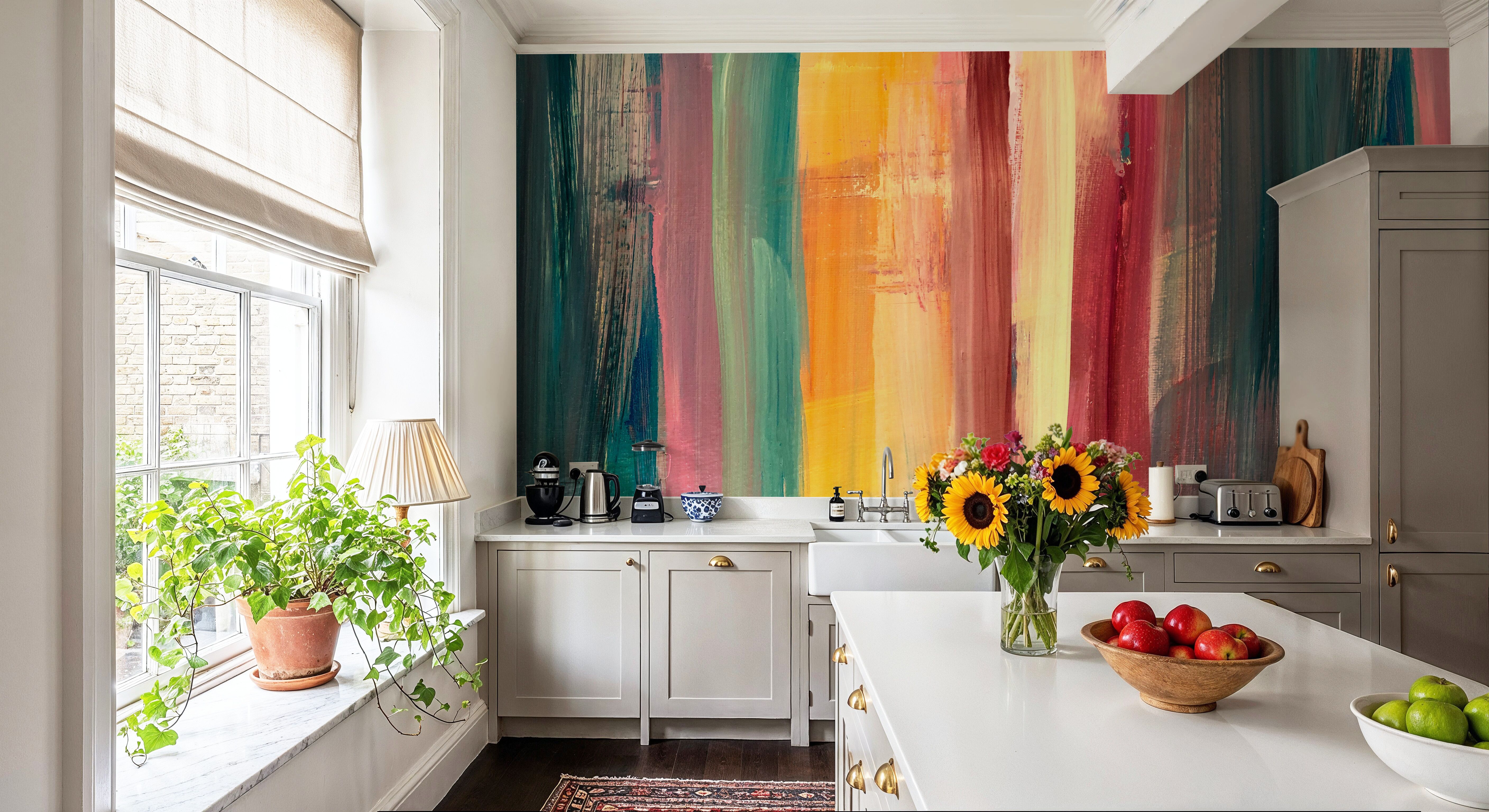 Sunset Fall Forest, Papier peint