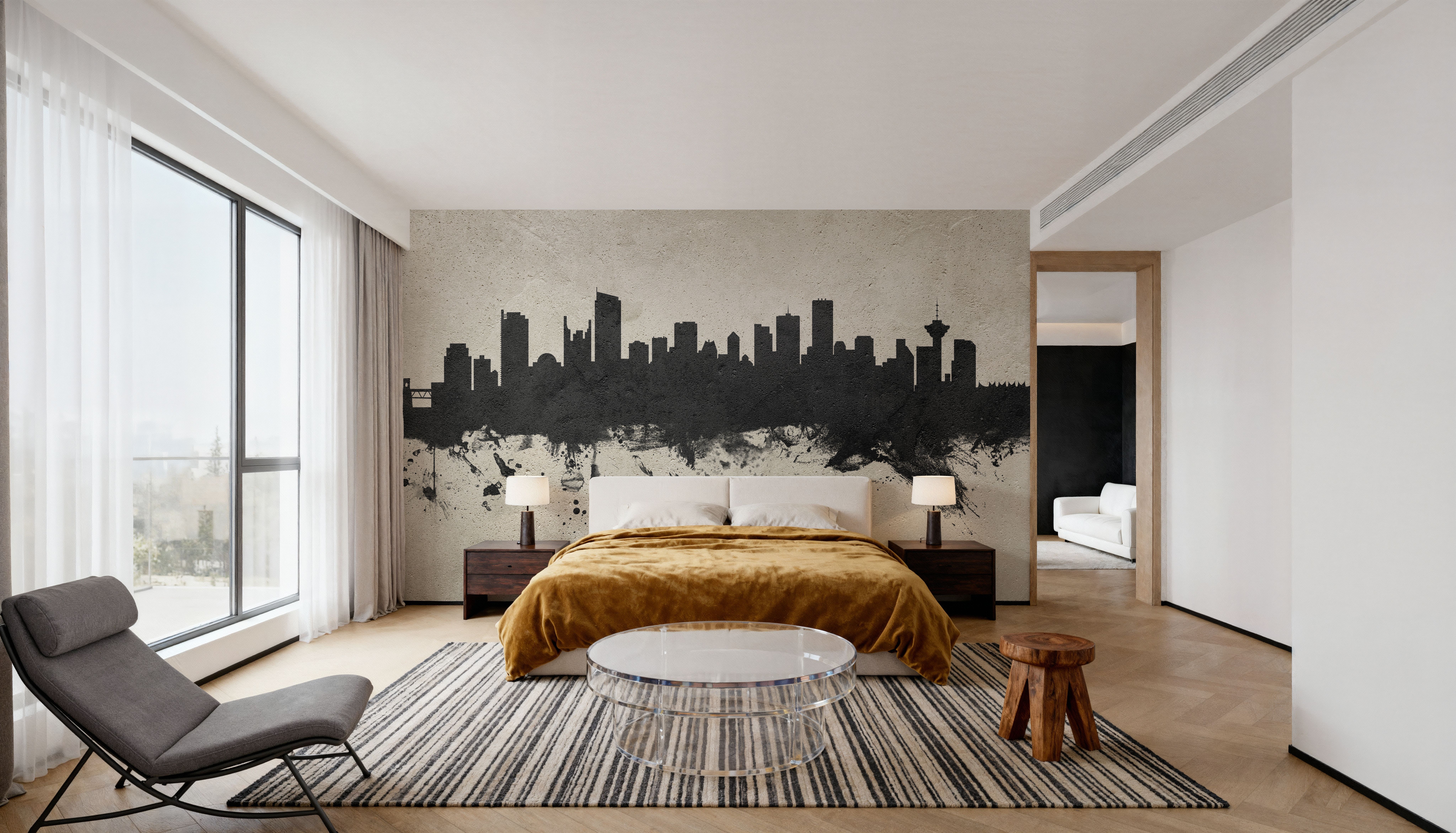 Vancouver Canada Skyline Concrete